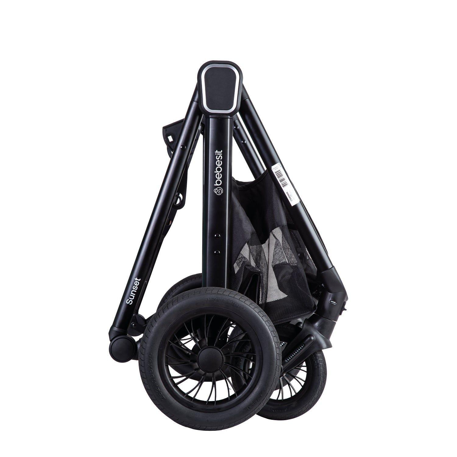 Coche Cuna Travel System Isofix Sunset Premium Gris Bebesit-5