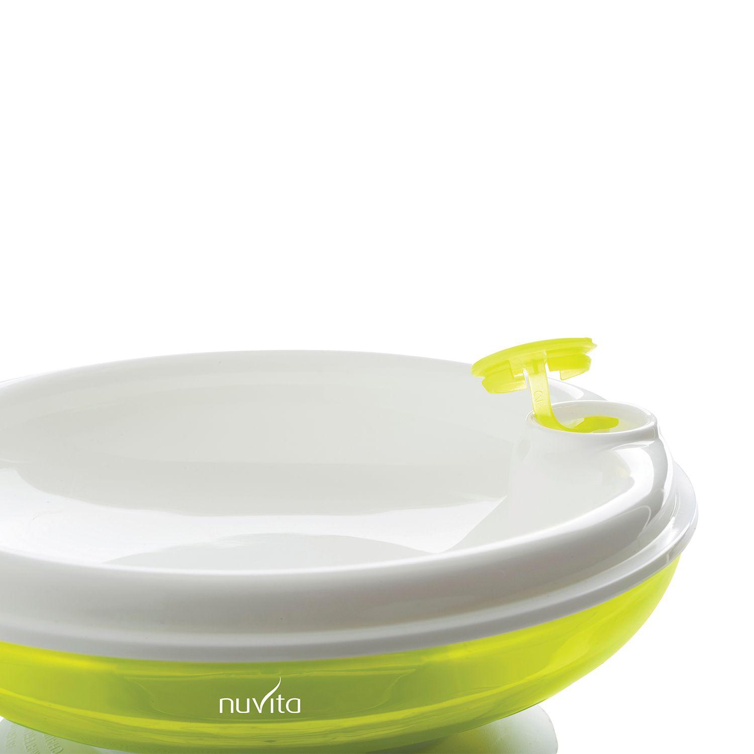 Plato con tapa para microonda Verde PPPL0027-3