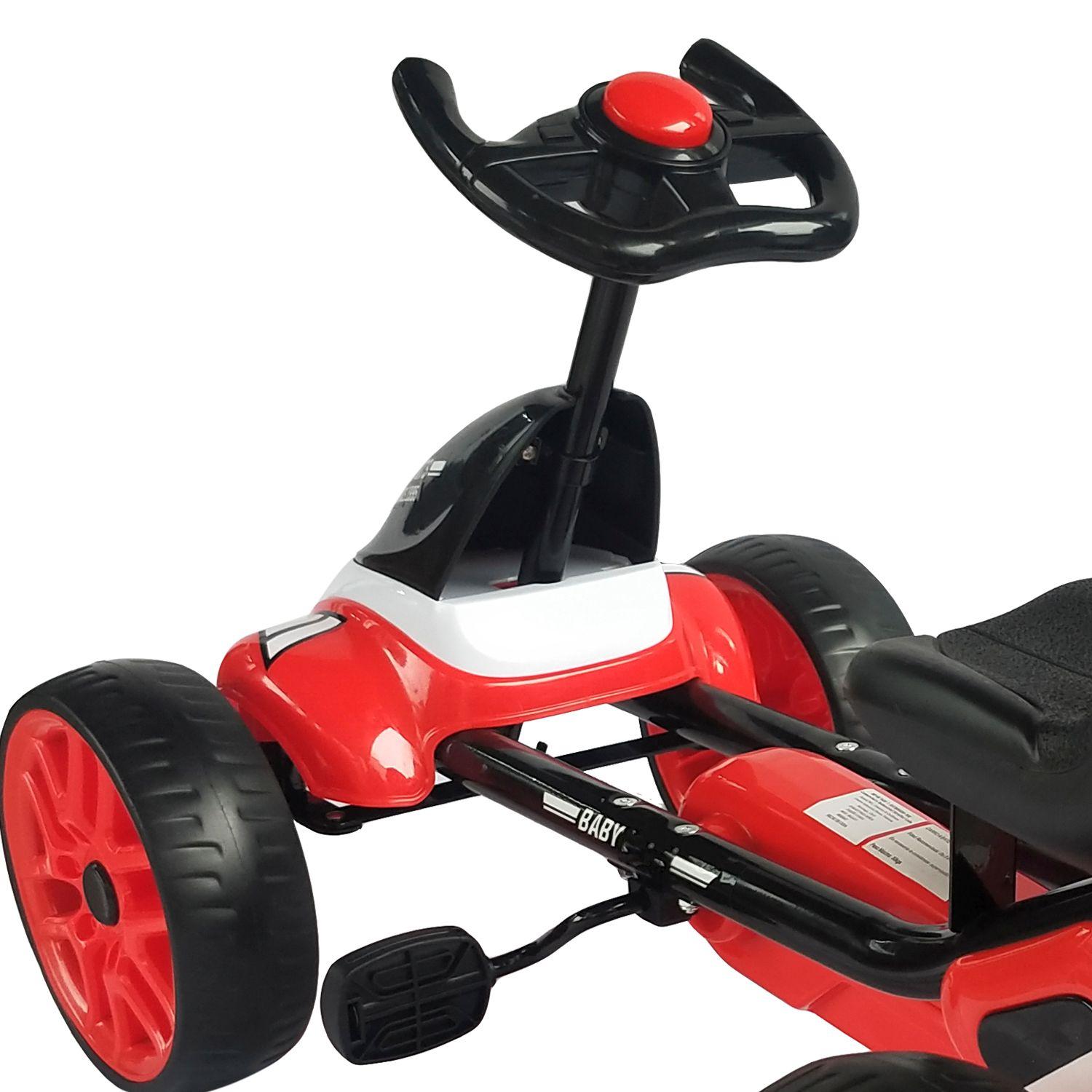 Go Kart Corsa GK5023 Rojo Bebesit-3