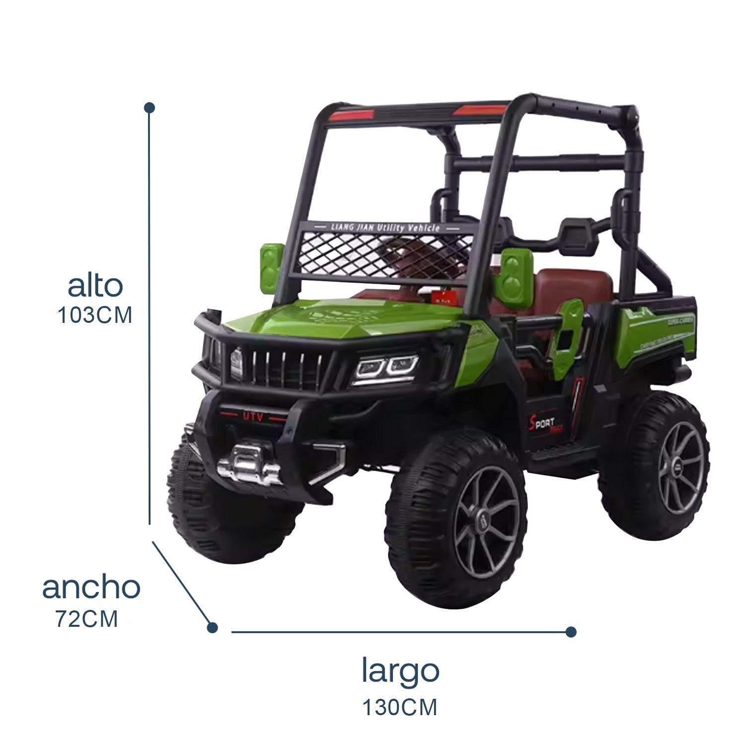 Auto a Batería All Road Verde Bebesit-3