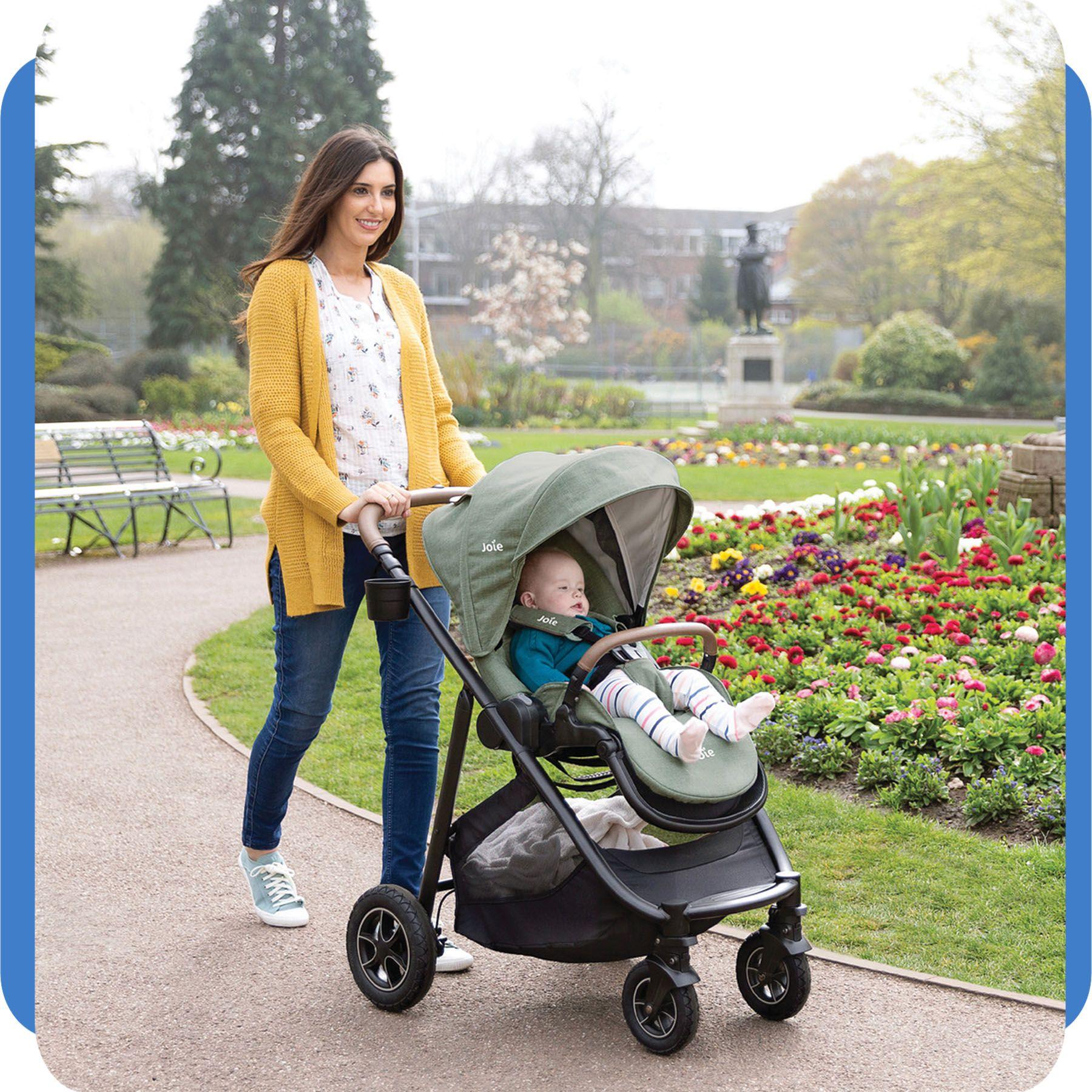 Coche Travel System Versatrax Shale Joie-3