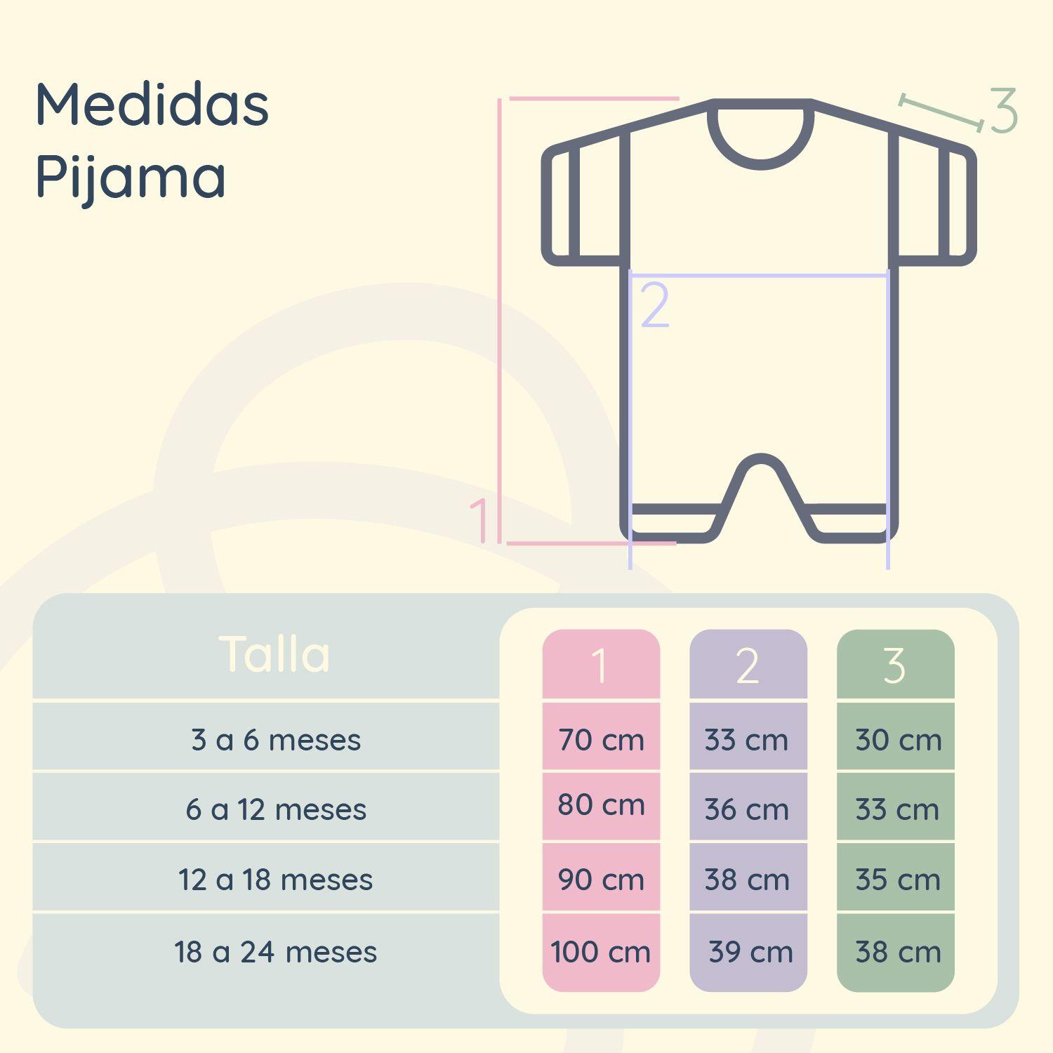 Pijama Suave para Bebés 80 cm (6–12 meses)-3