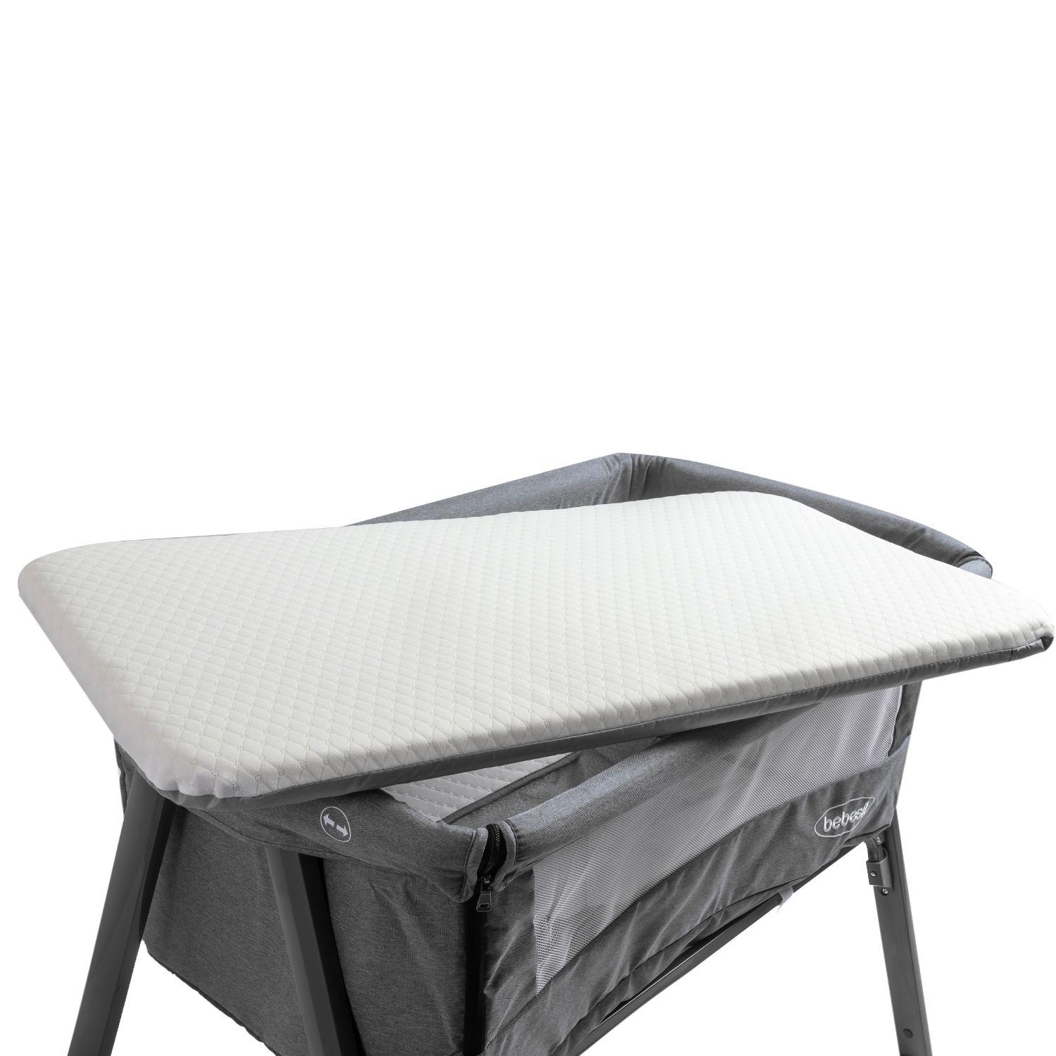 Cuna Colecho Easy Gris Bebesit-3