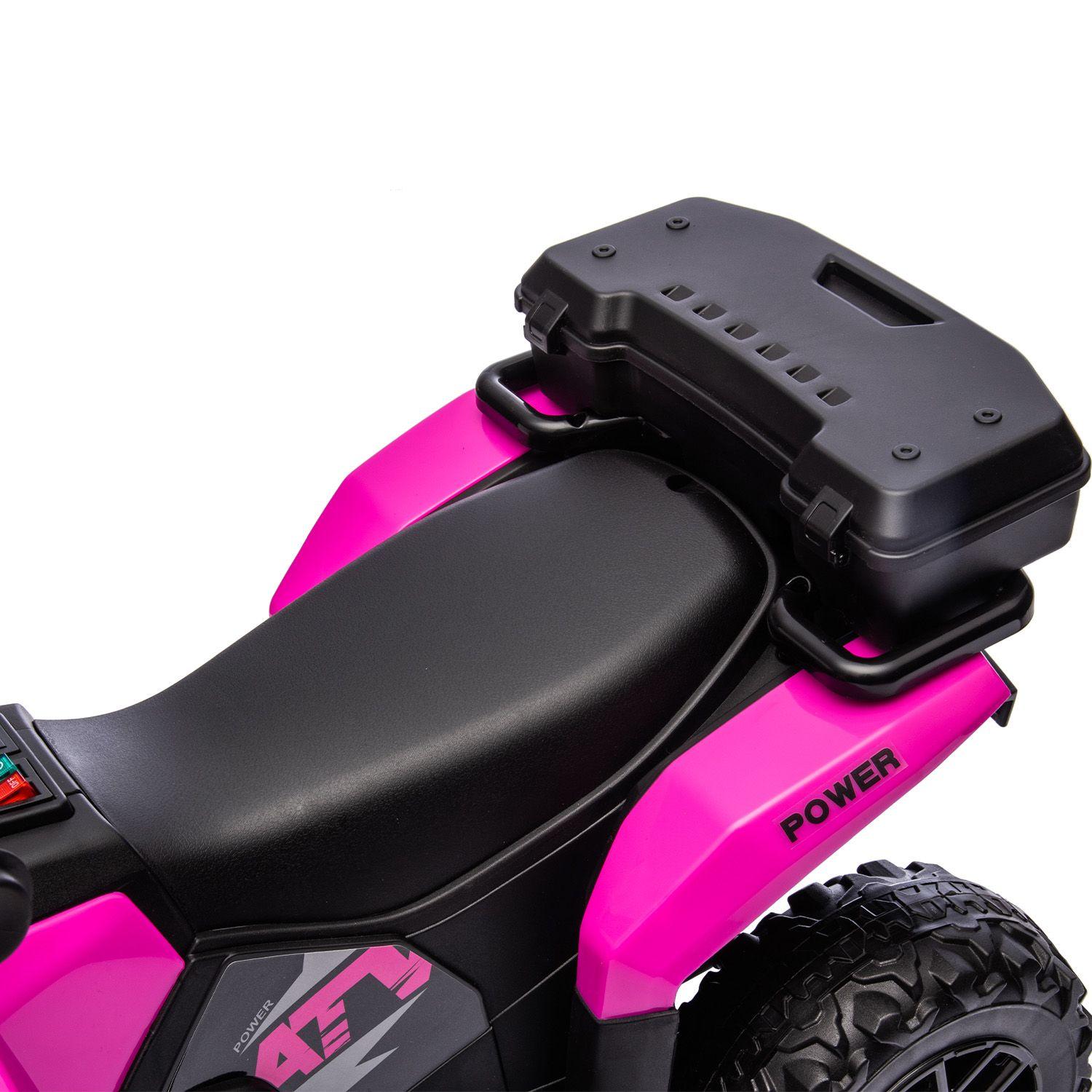 Cuadrimoto a Batería Quad SX Rosa Bebesit-4