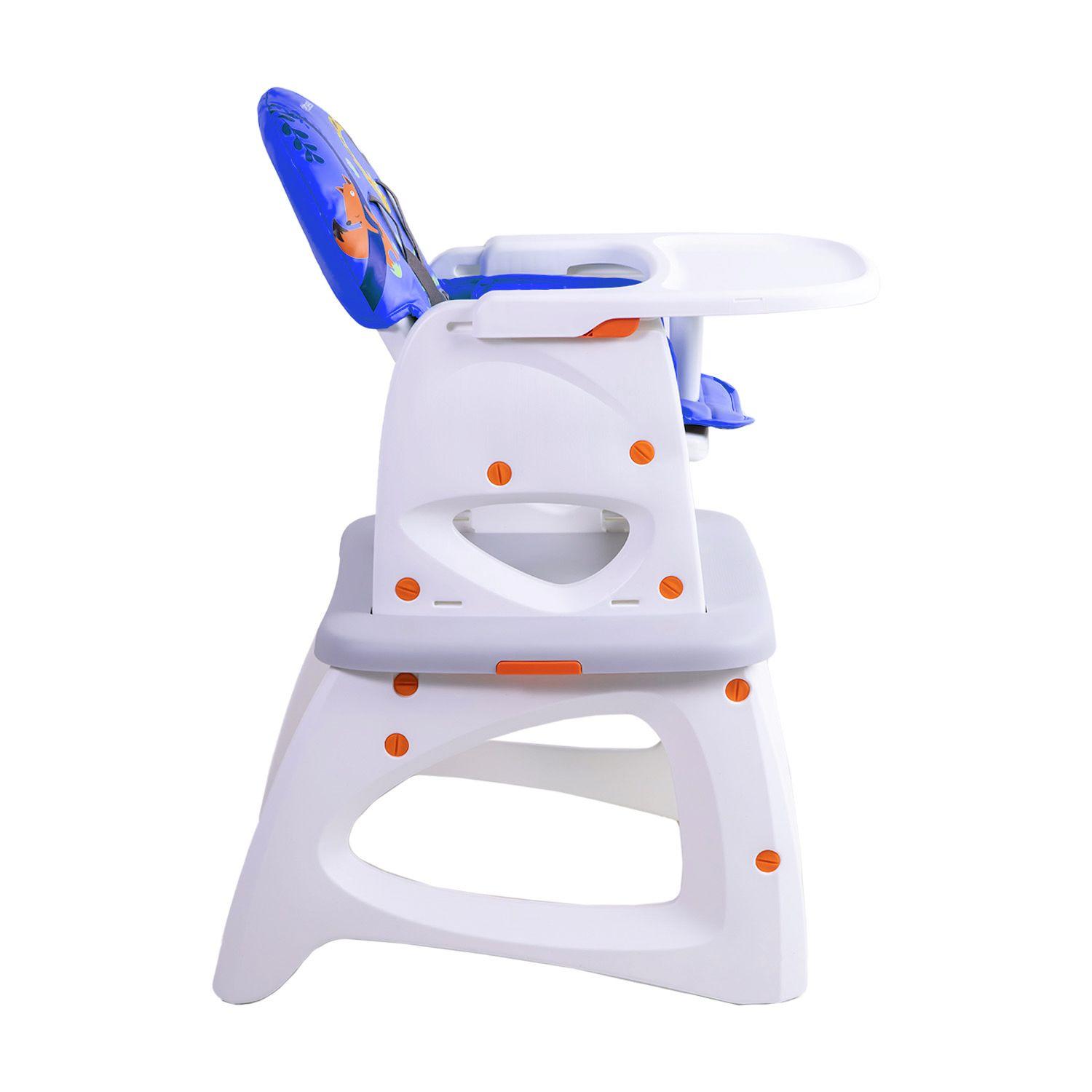 Silla de Comer Escritorio Balancin Eat&Swing Azul Bebesit-2