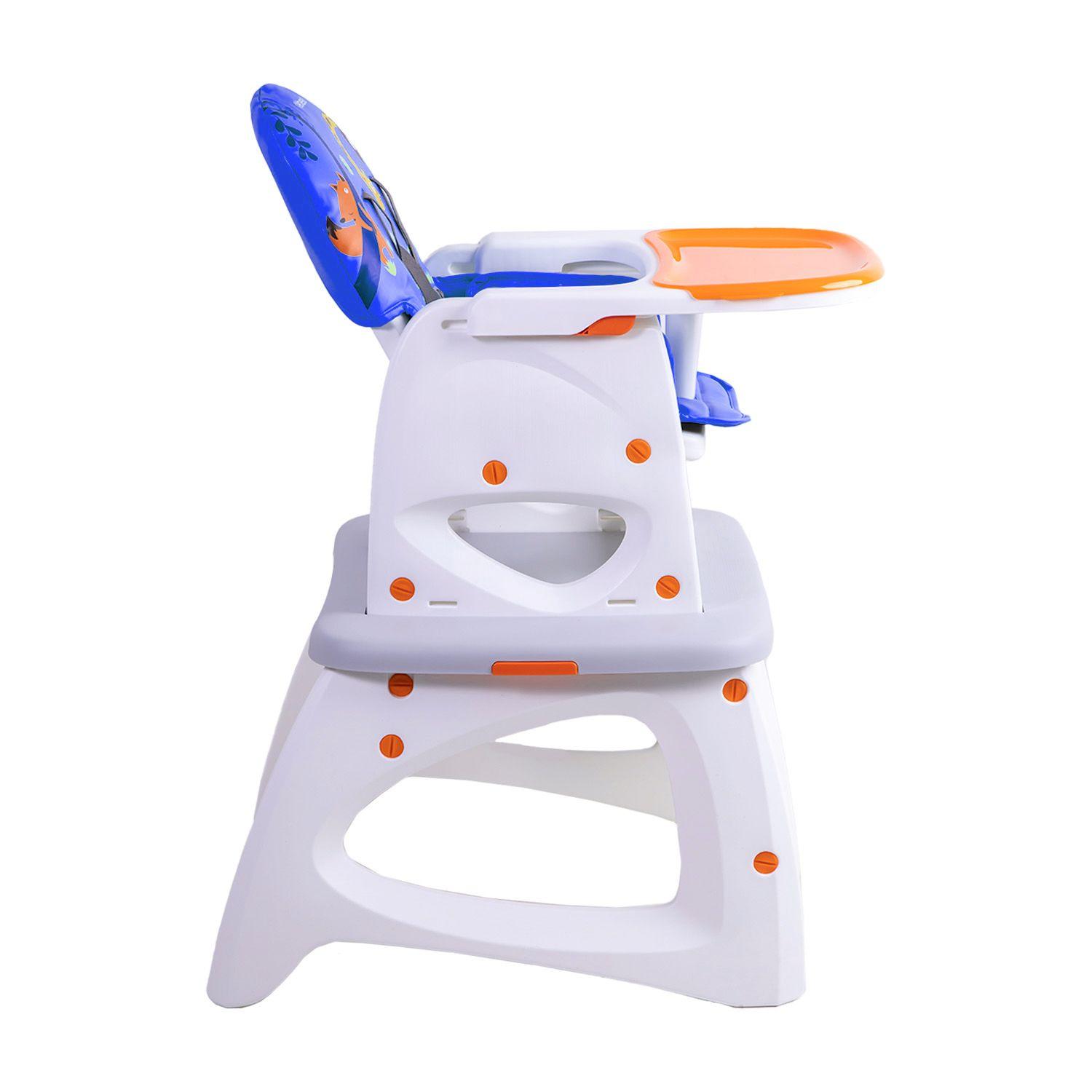 Silla de Comer Escritorio Balancin Eat&Swing Azul Bebesit-3