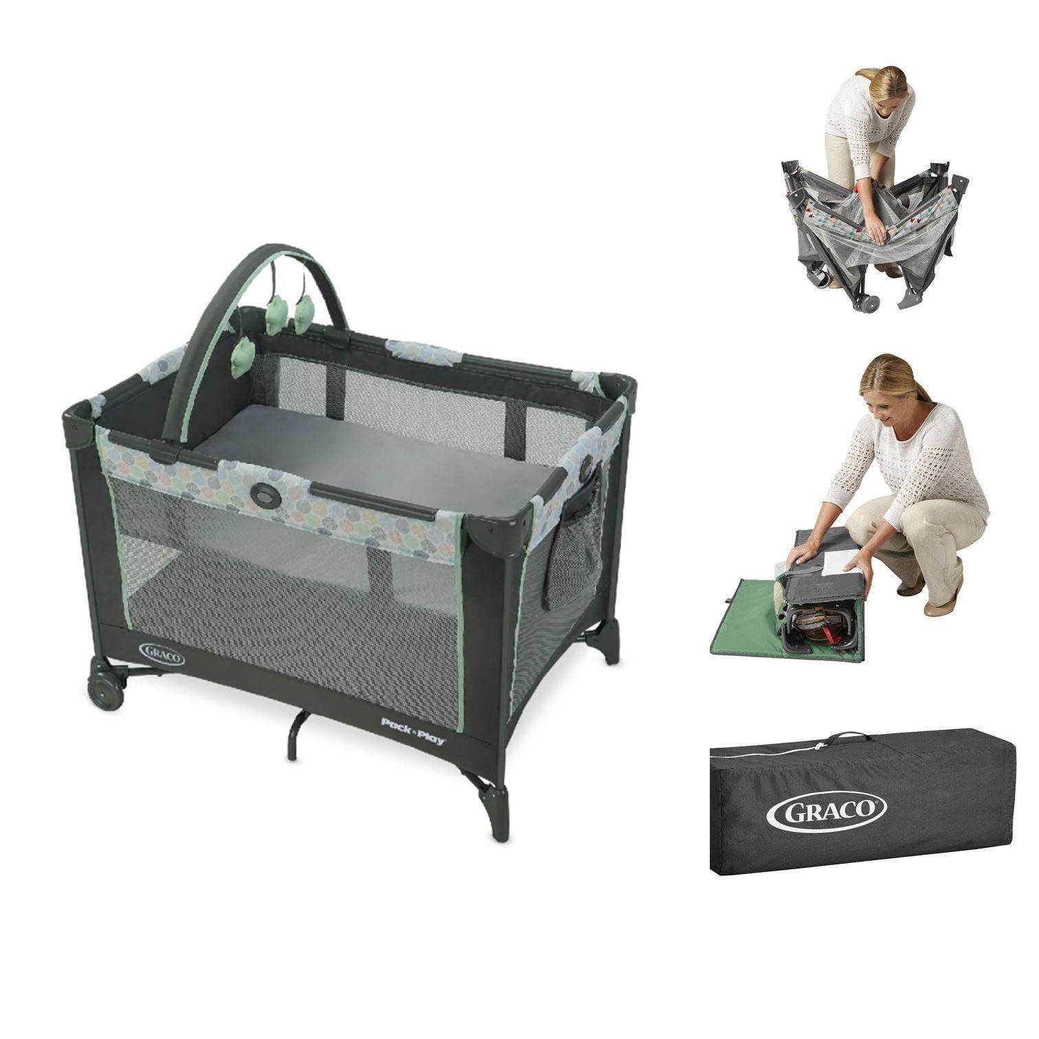 Cuna Pack and Play Emersy Graco-1