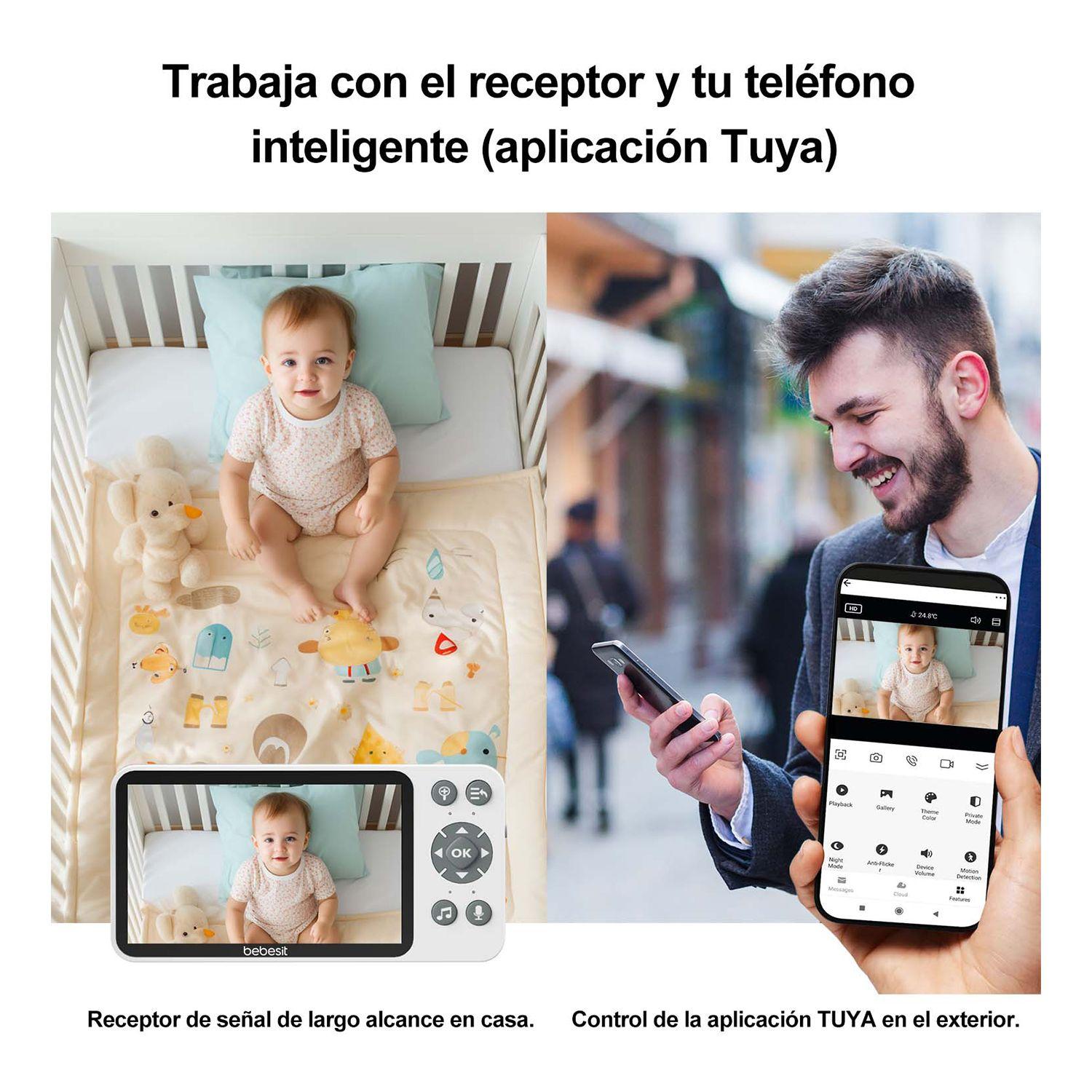 Monitor Camara 360 SmartGuard HF3.0 Wifi1080p Ruido+Soporte-9