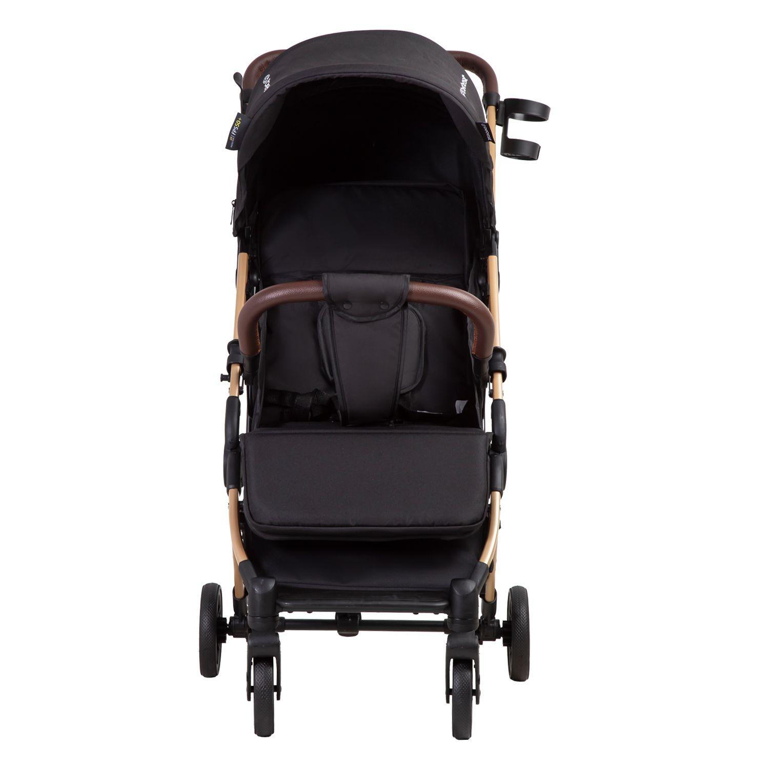 Coche Maleta UltraCompacto Paseo Micro SX Negro Bebesit-2
