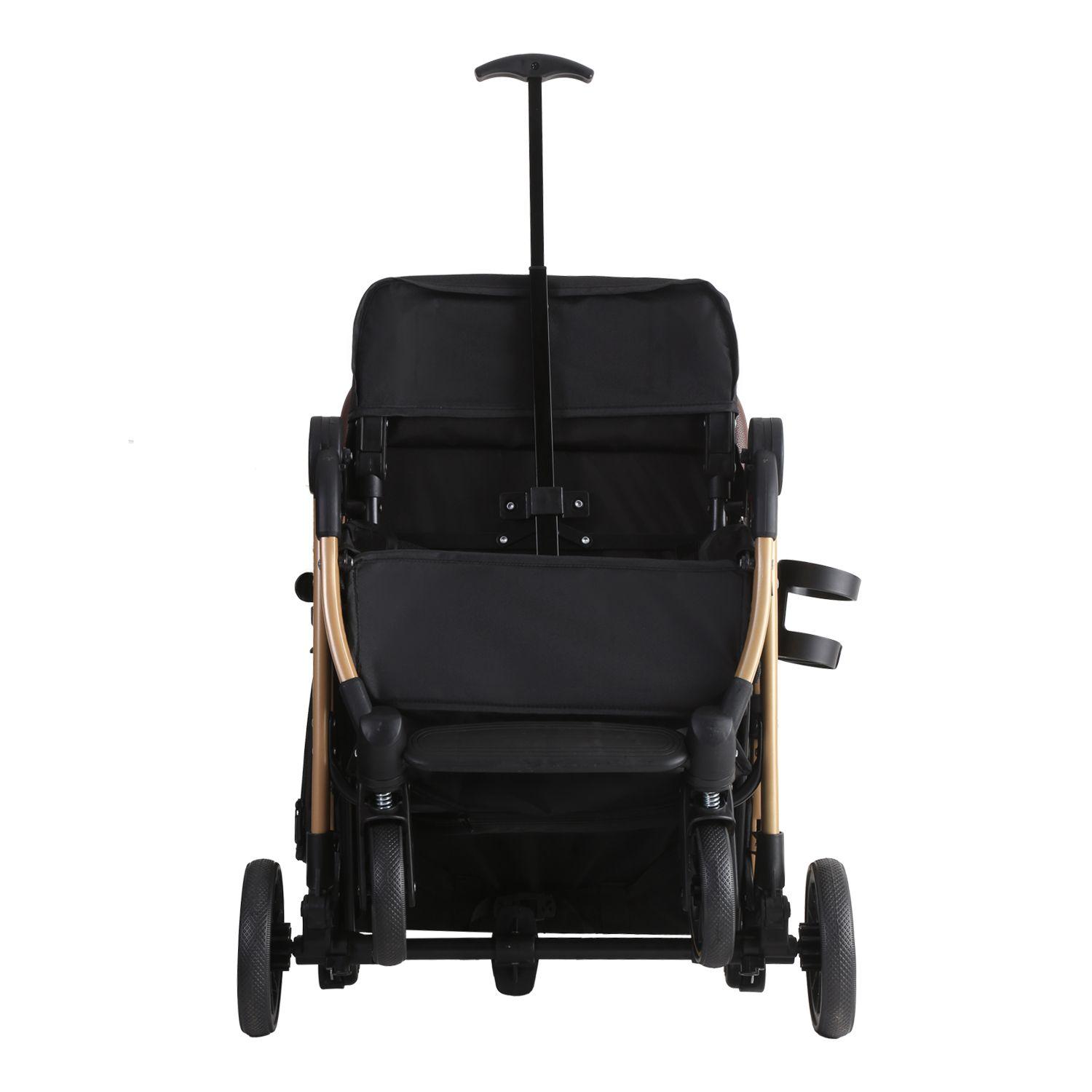 Coche Maleta UltraCompacto Paseo Micro SX Negro Bebesit-4