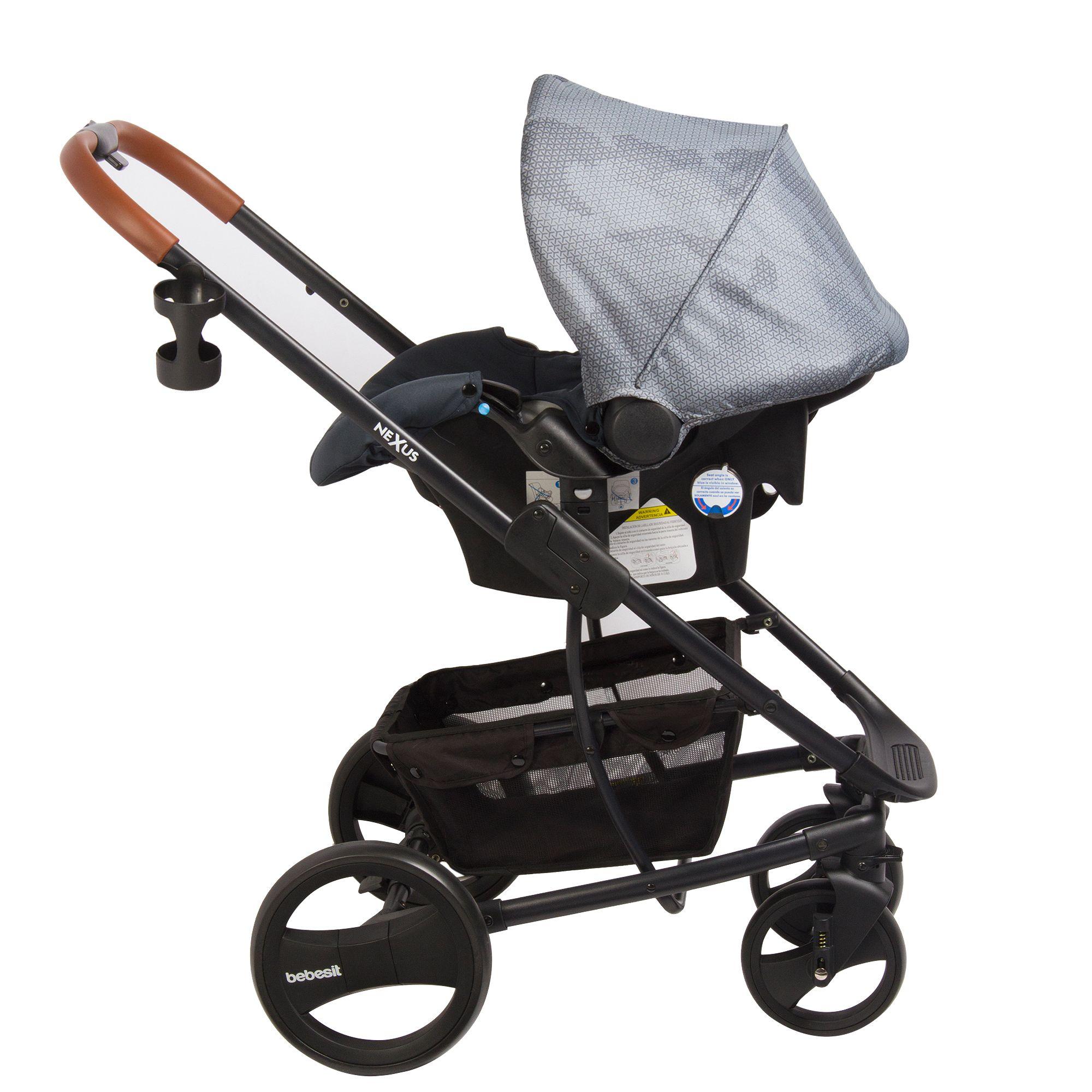 Coche Travel System Nexus Turquesa Bebesit-3
