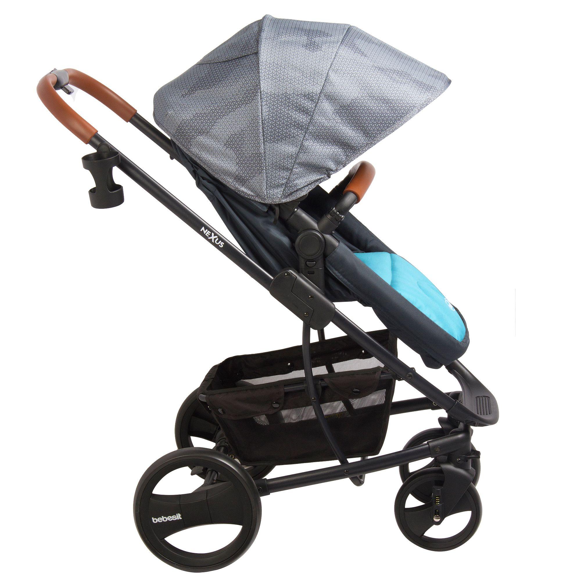 Coche Travel System Nexus Turquesa Bebesit-5