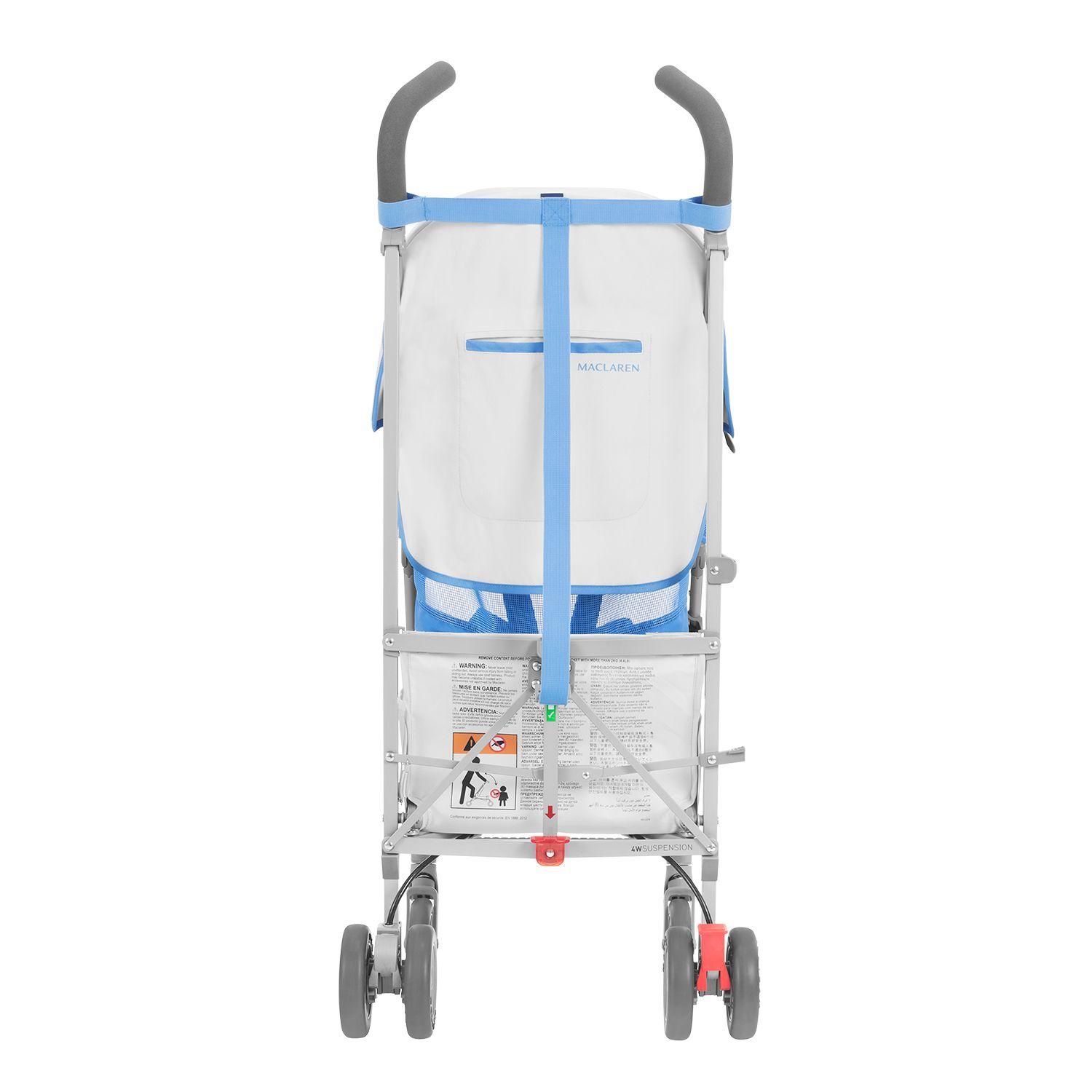Coche Paragua MacLaren Volo Silver/Marina-3