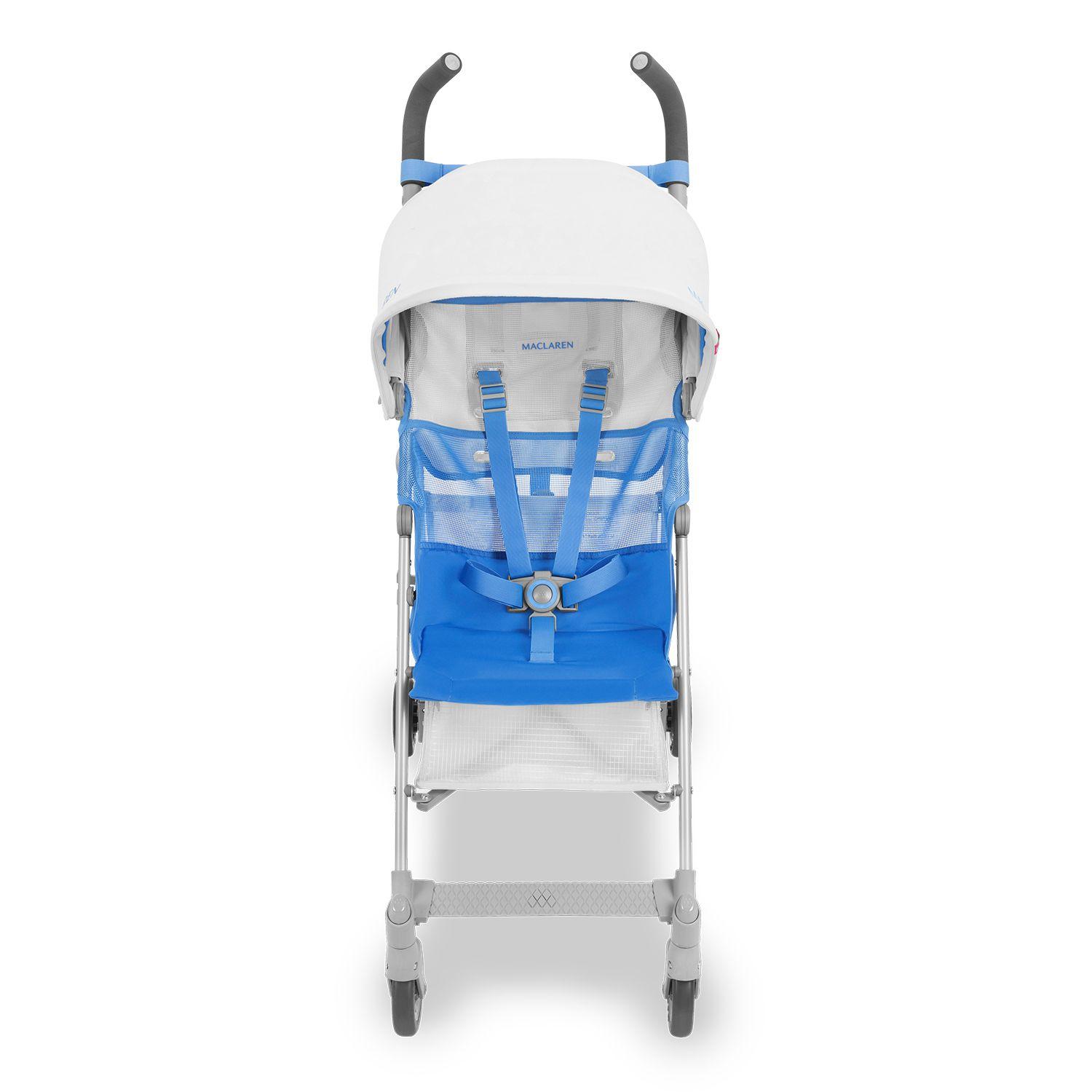 Coche Paragua MacLaren Volo Silver/Marina-5