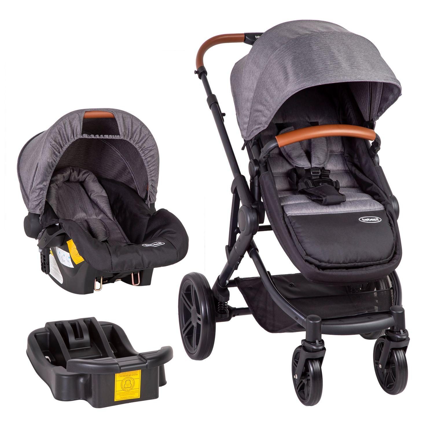 Coche Travel System Aspen Air Gris-0