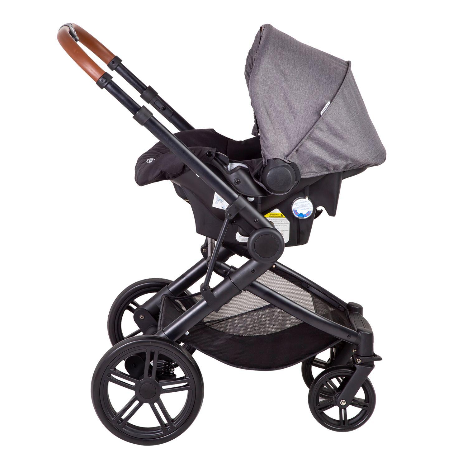 Coche Travel System Aspen Air Gris-3