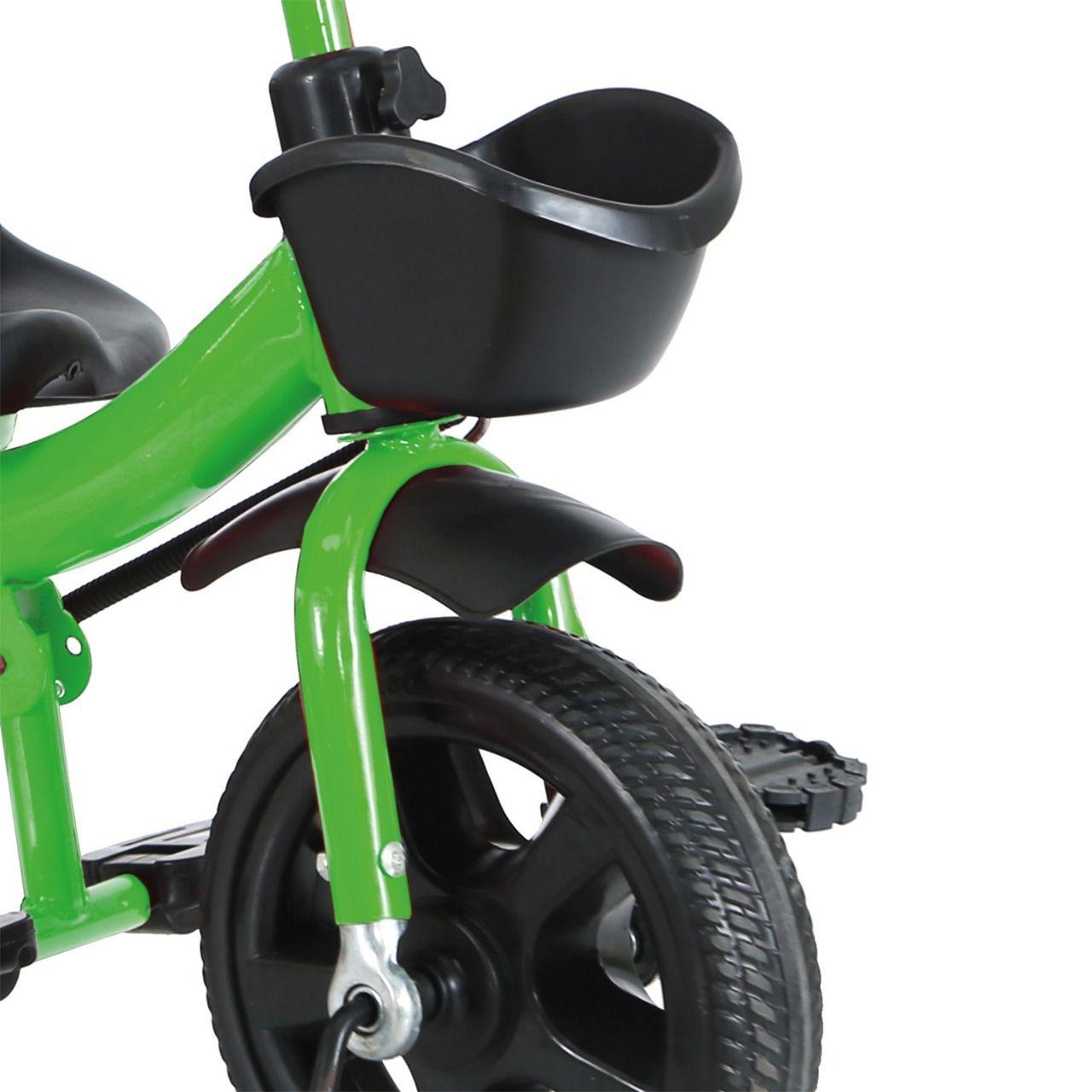 Triciclo Multisteps Niños Niñas Infantil Verde-2