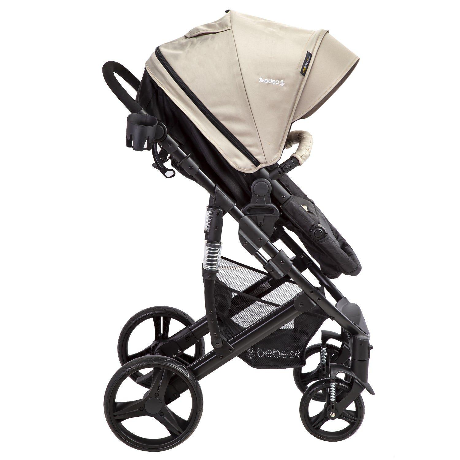 Coche Travel System Quest Beige Bebesit-2