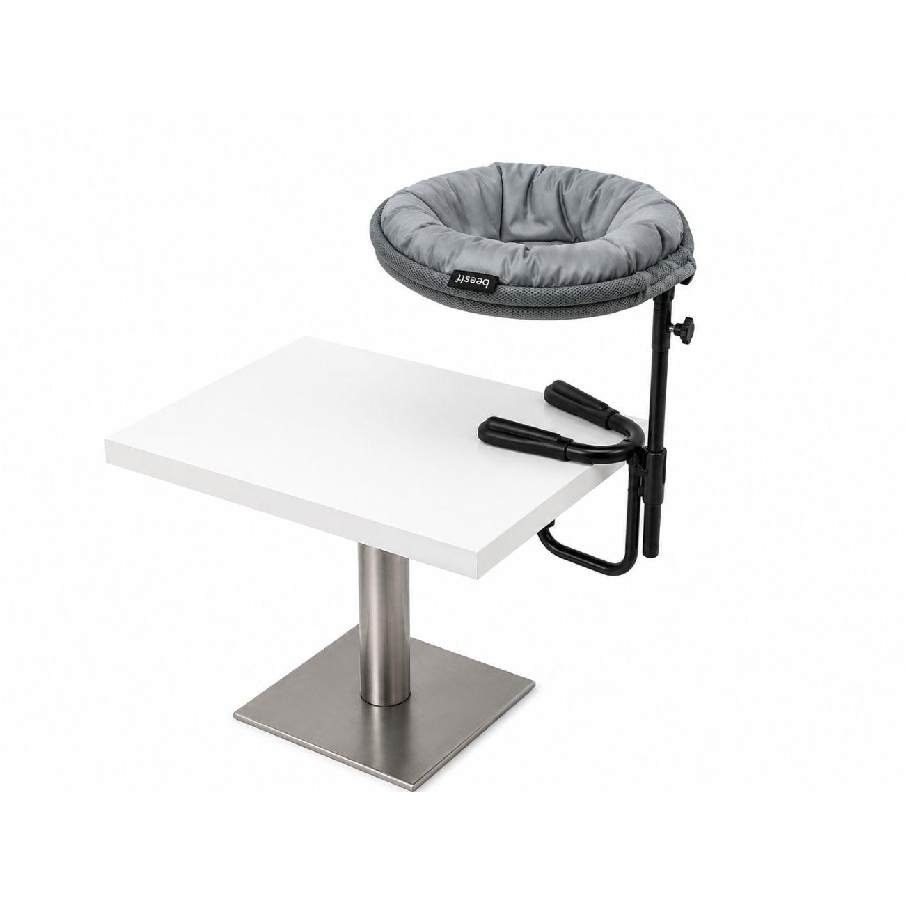 Plataforma Elevada para Mascotas Deck 2 en 1 Gris BeePet-3