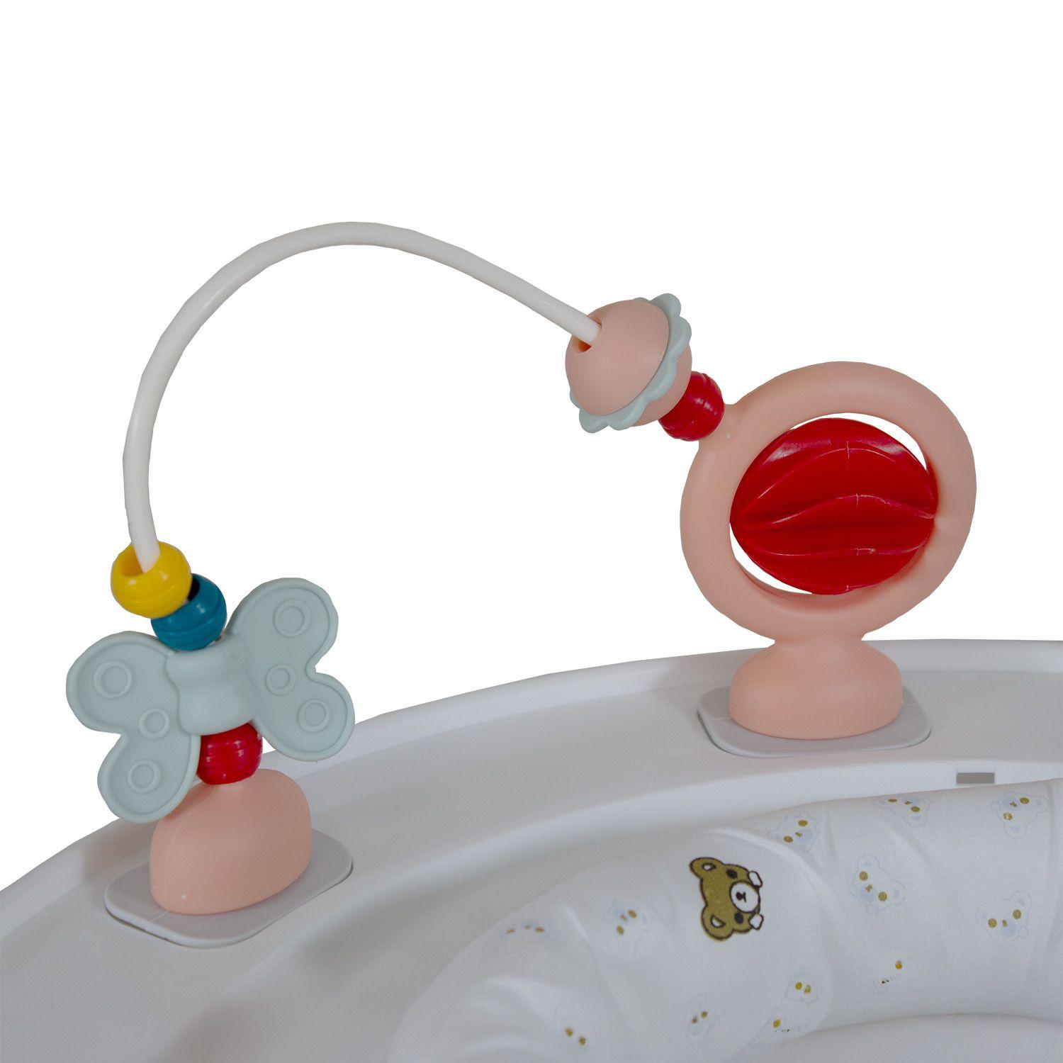 Centro de Actividad 2 en 1 Smart & Bounce Rosa Coral Bebesit-3