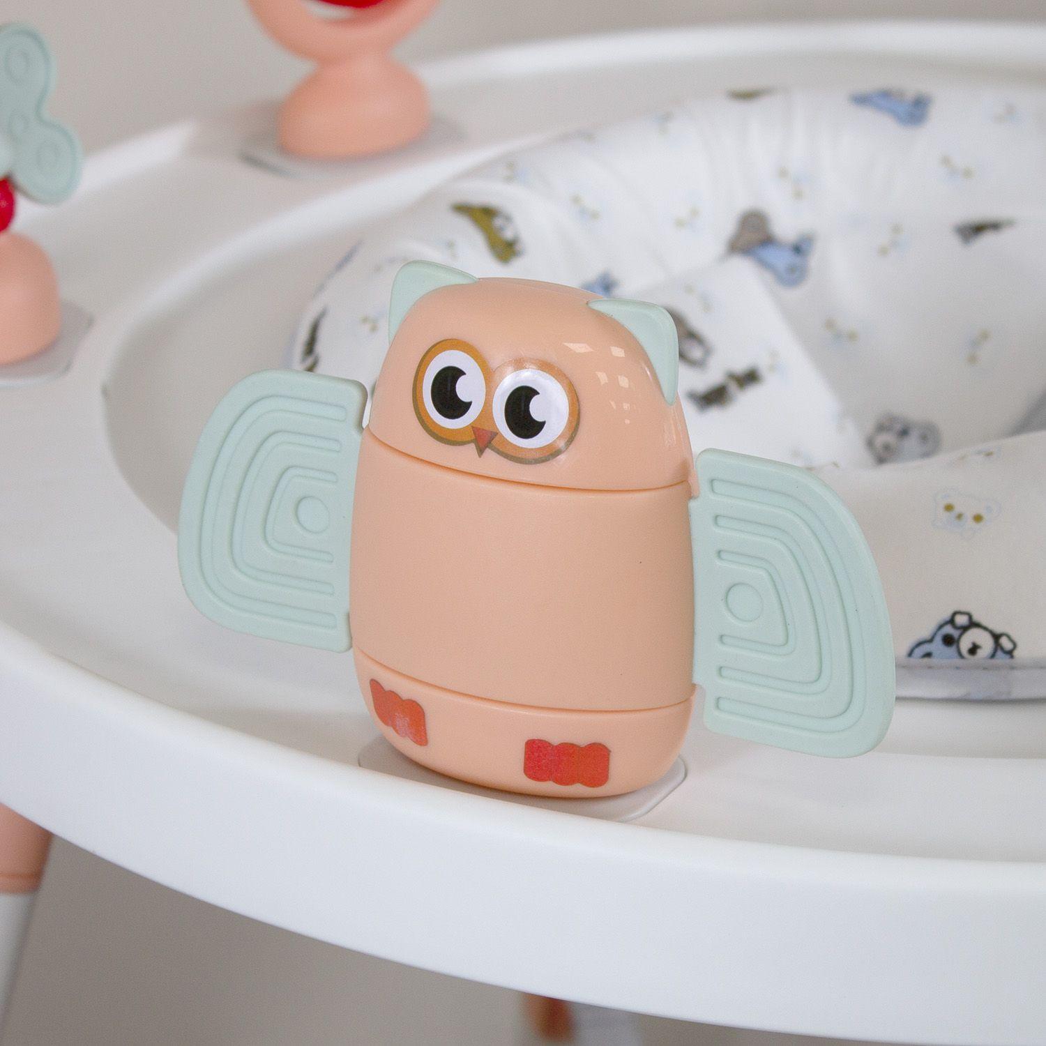Centro de Actividad 2 en 1 Smart & Bounce Rosa Coral Bebesit-5