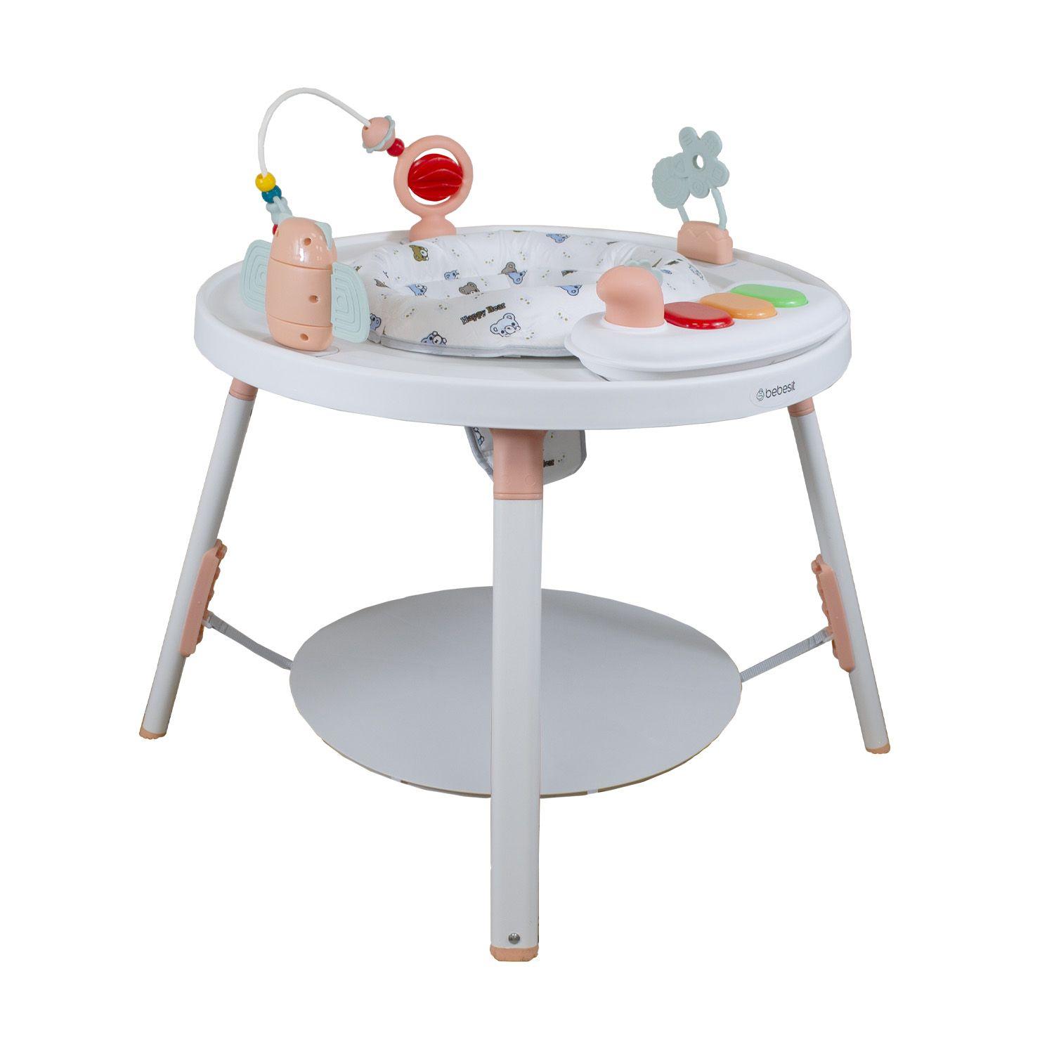 Centro de Actividad 2 en 1 Smart & Bounce Rosa Coral Bebesit-0