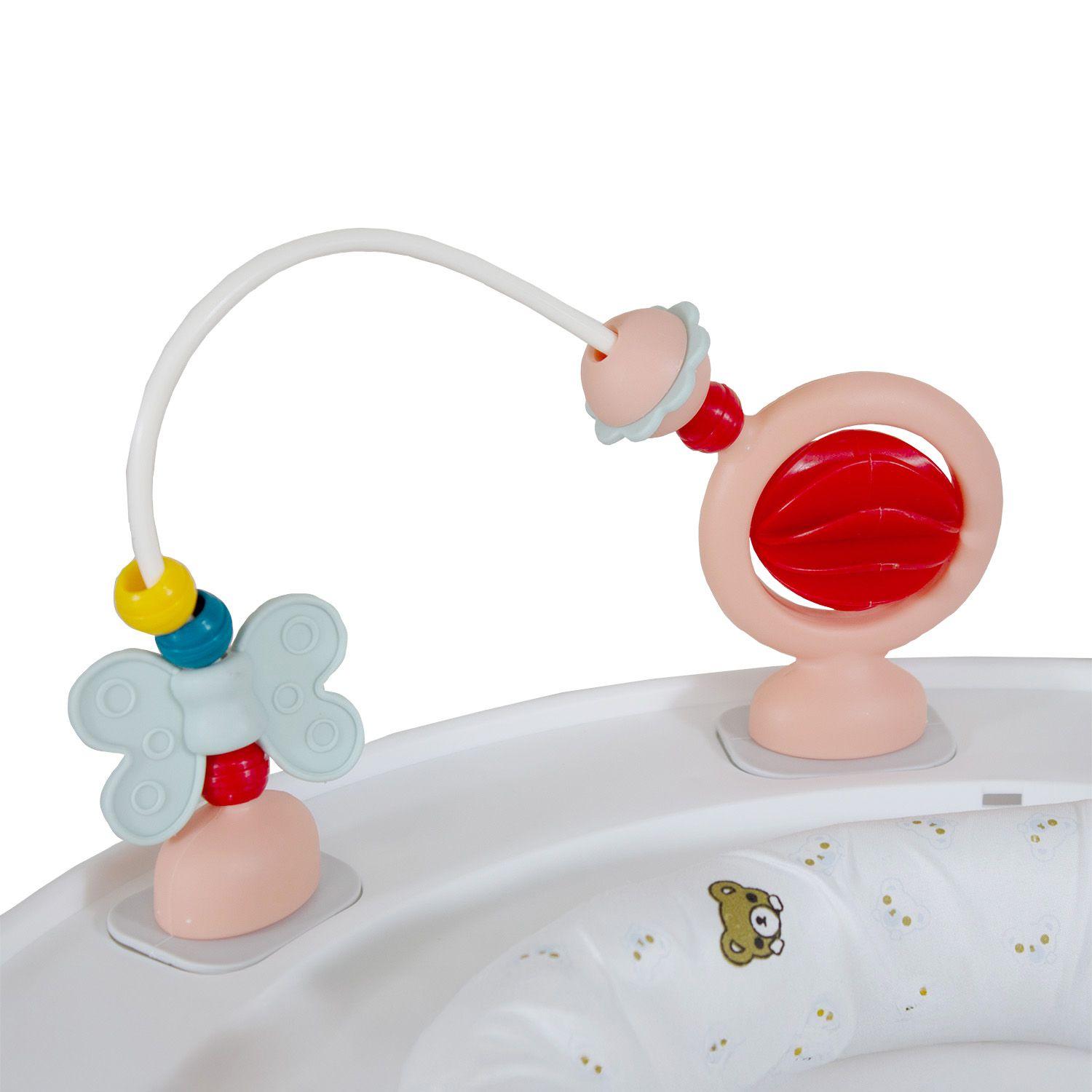 Centro de Actividad 2 en 1 Smart & Bounce Rosa Coral Bebesit-4