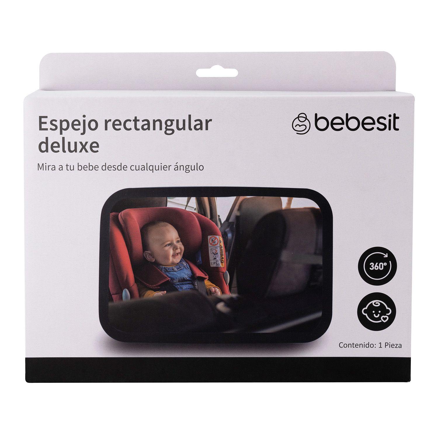 Espejo Auto Ajustable Deluxe Ajustable 360 grados Silla Bebe-4