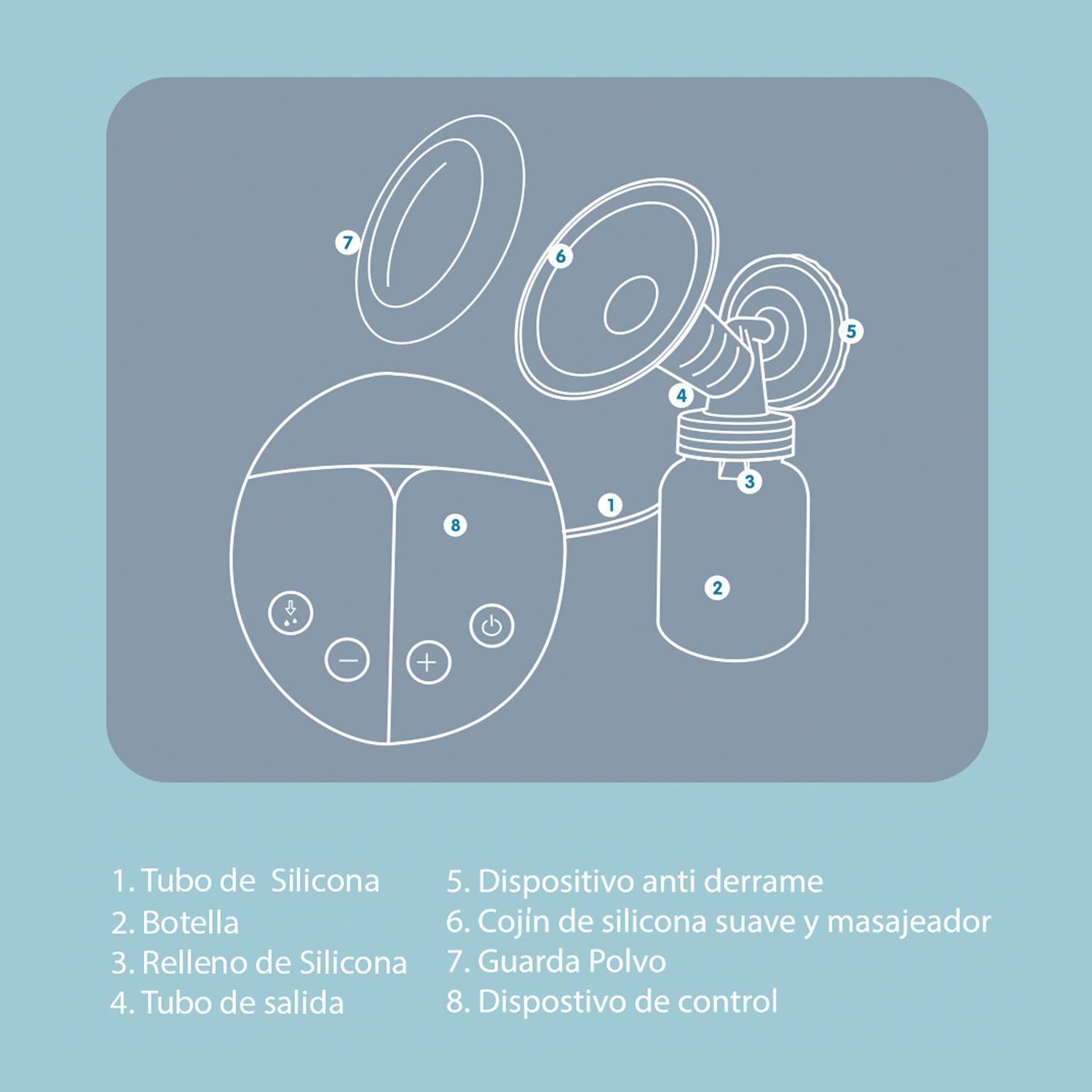 Extractor de Leche Eléctrico Advance Natural Care-7