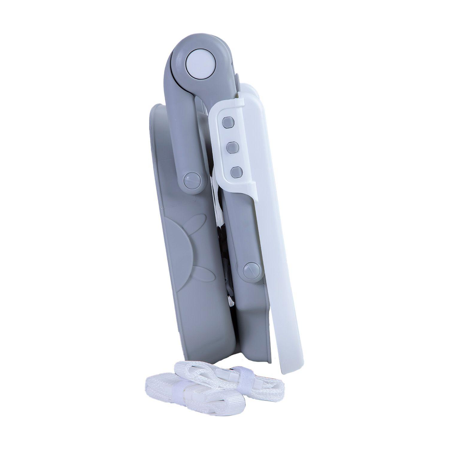Silla de Comer Plegable Portatil Bebe Niño Fold Gris-6