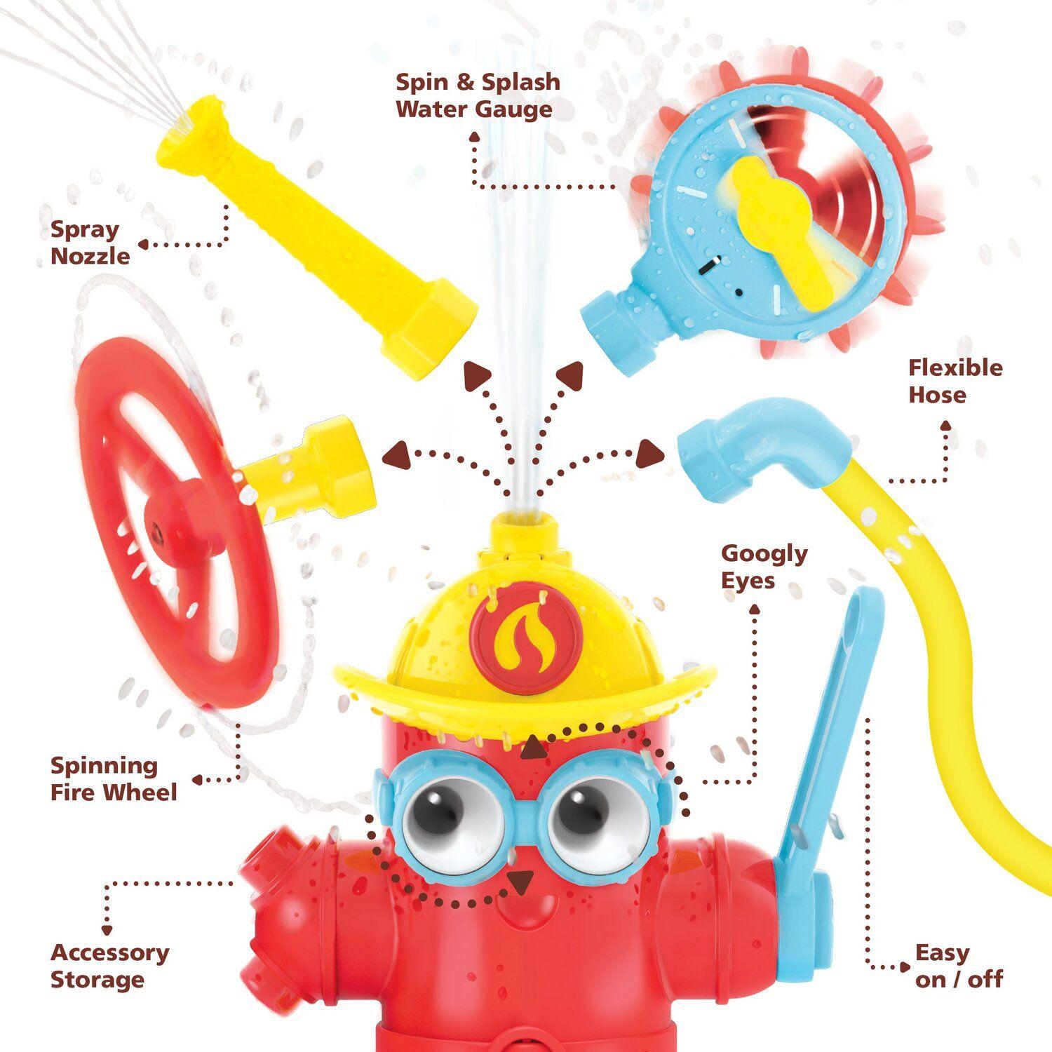 Juego de Baño Grifo Bombeo Infantil Niño Niña Tina Yookidoo-3