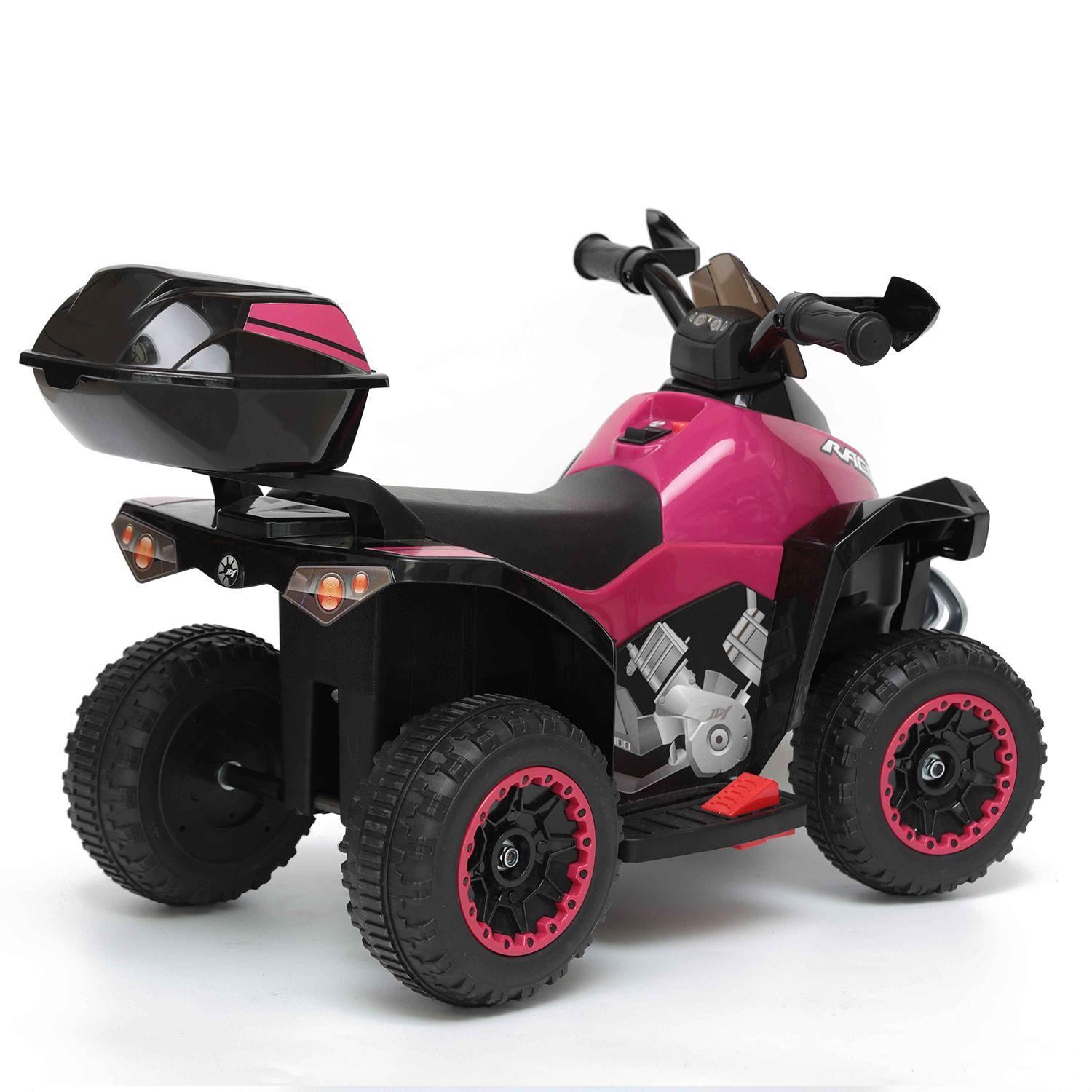 Cuatrimoto a Batería Quad Lx Rosa Bebesit-5
