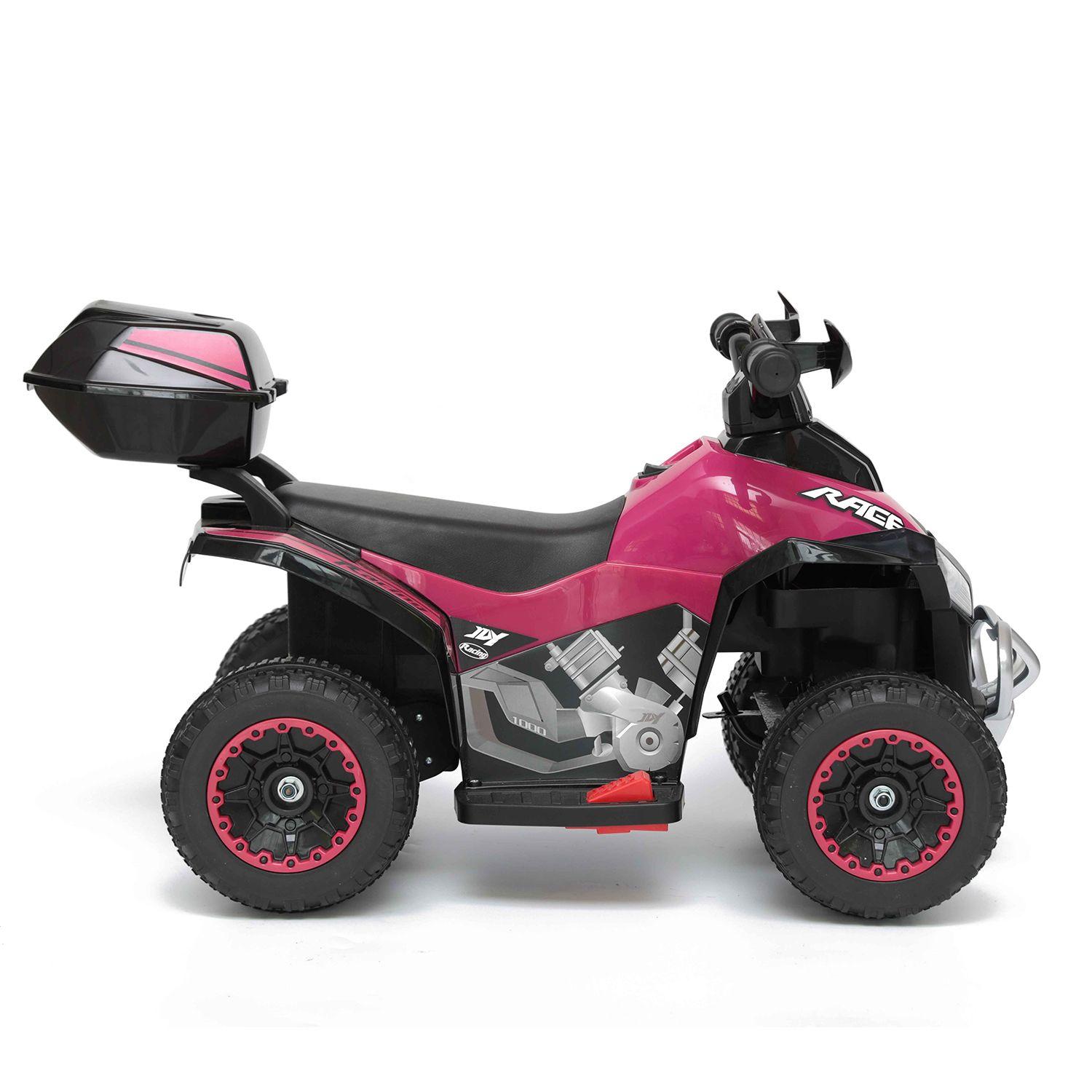 Cuatrimoto a Batería Quad Lx Rosa Bebesit-6