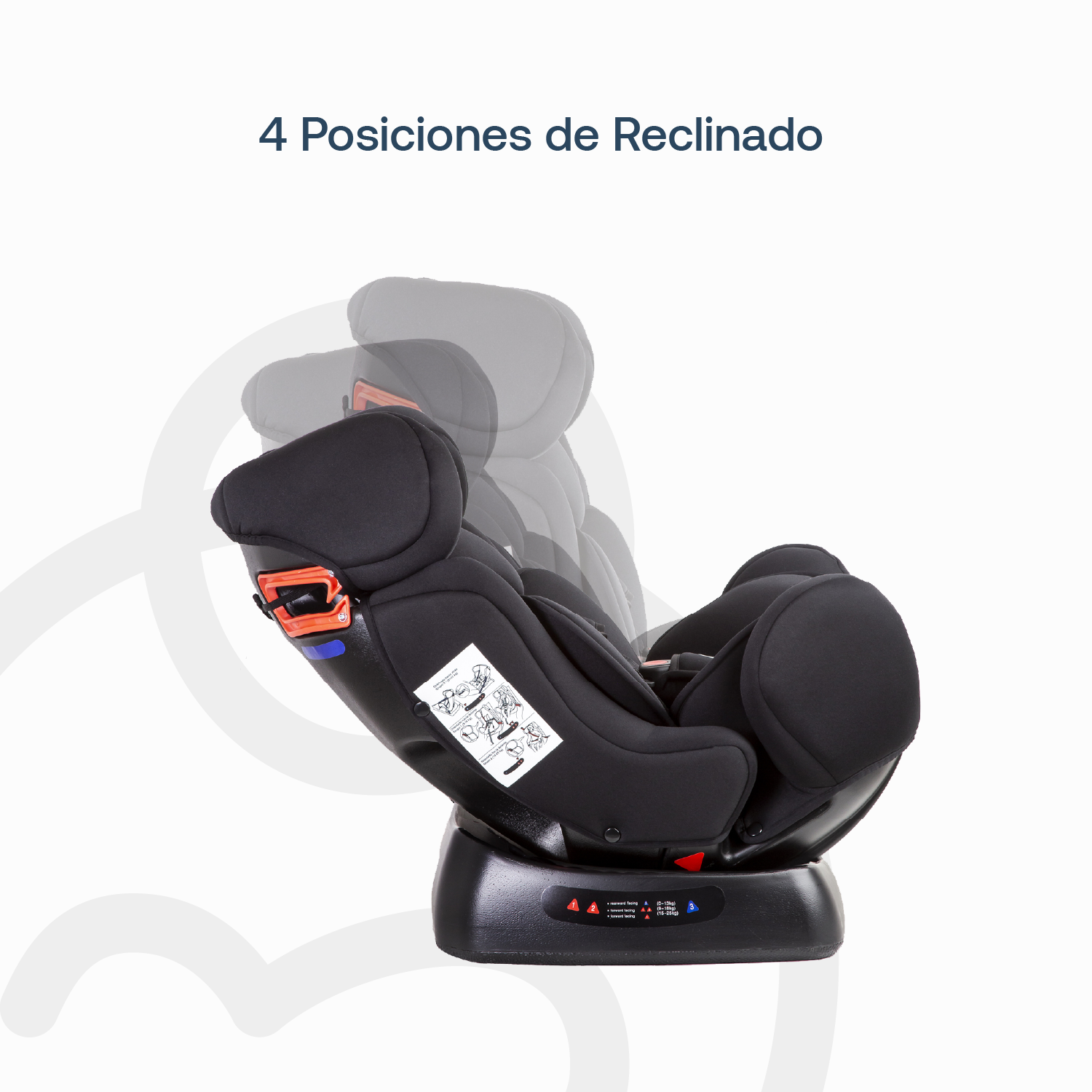 Silla de Auto Orbit Lx Rosada Bebesit-7