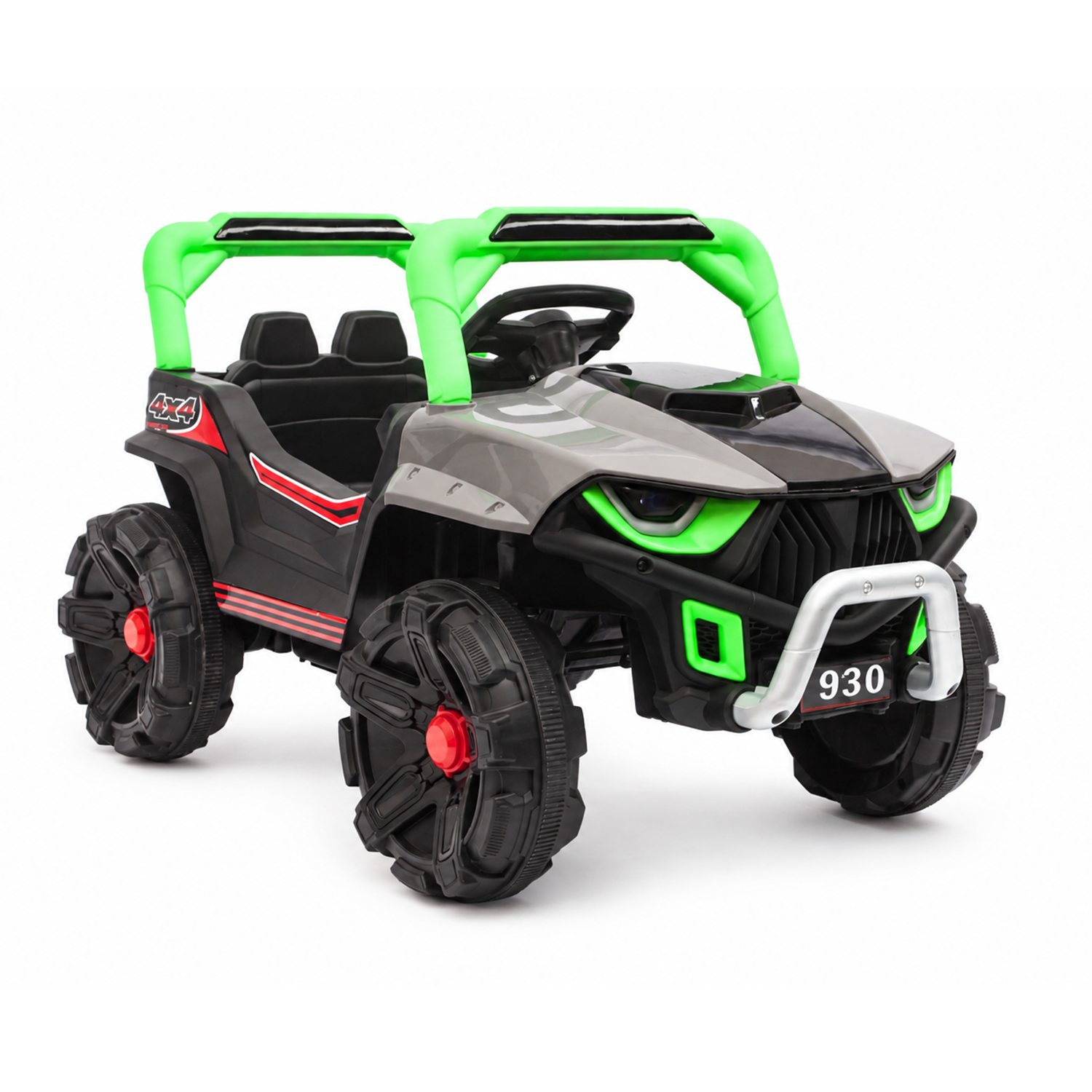 Auto a Batería Infantil AppBuggy Verde-0
