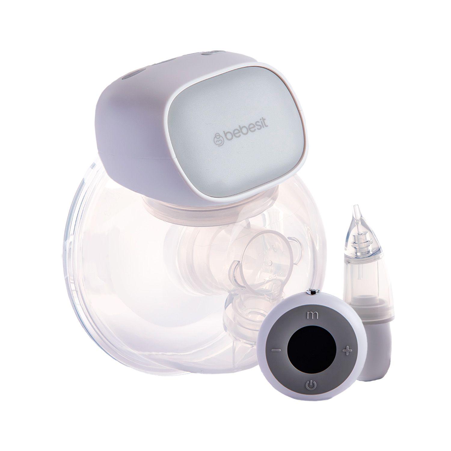 Extractor Leche Control Remoto + Aspirador Nasal + 10 Bolsas-0