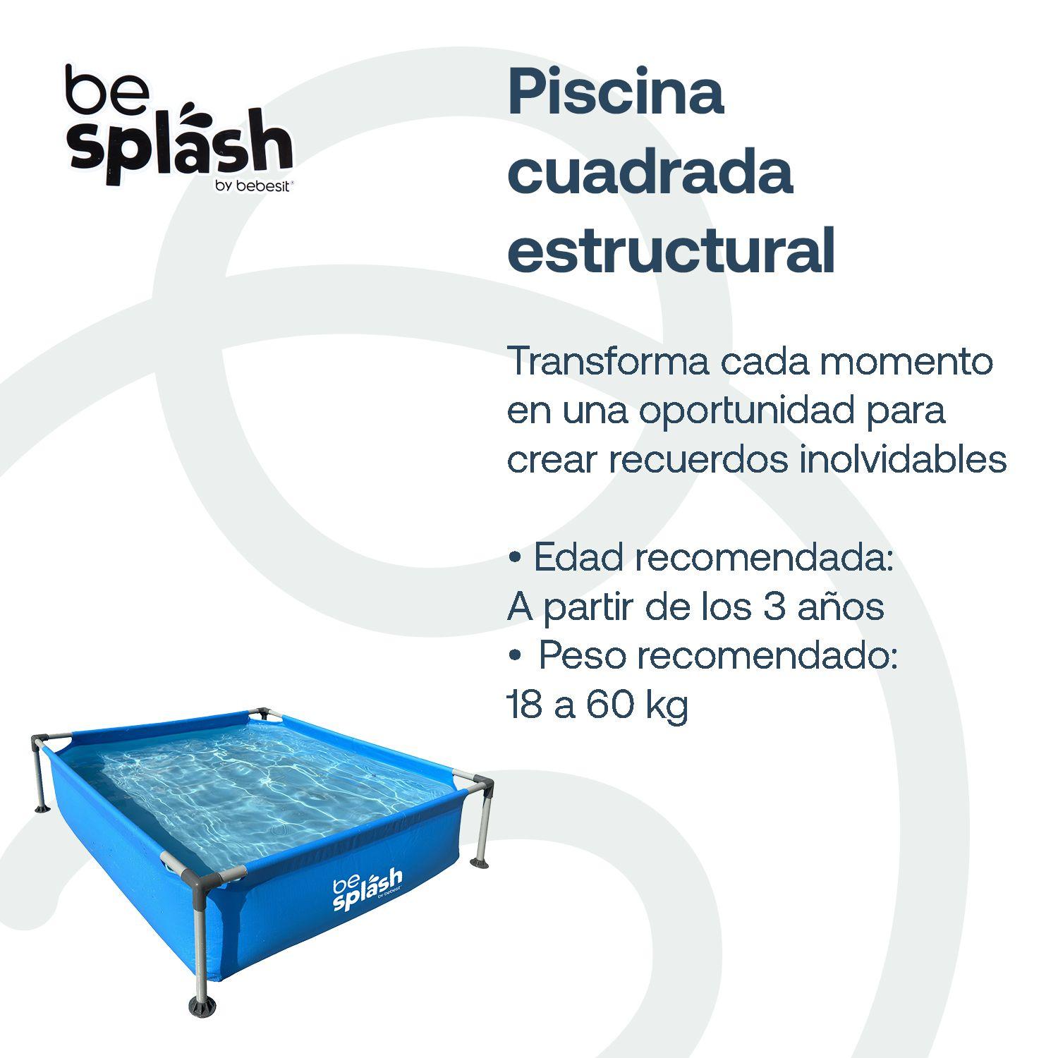 Piscina Estructural 152x152x33cm BeSplash-1