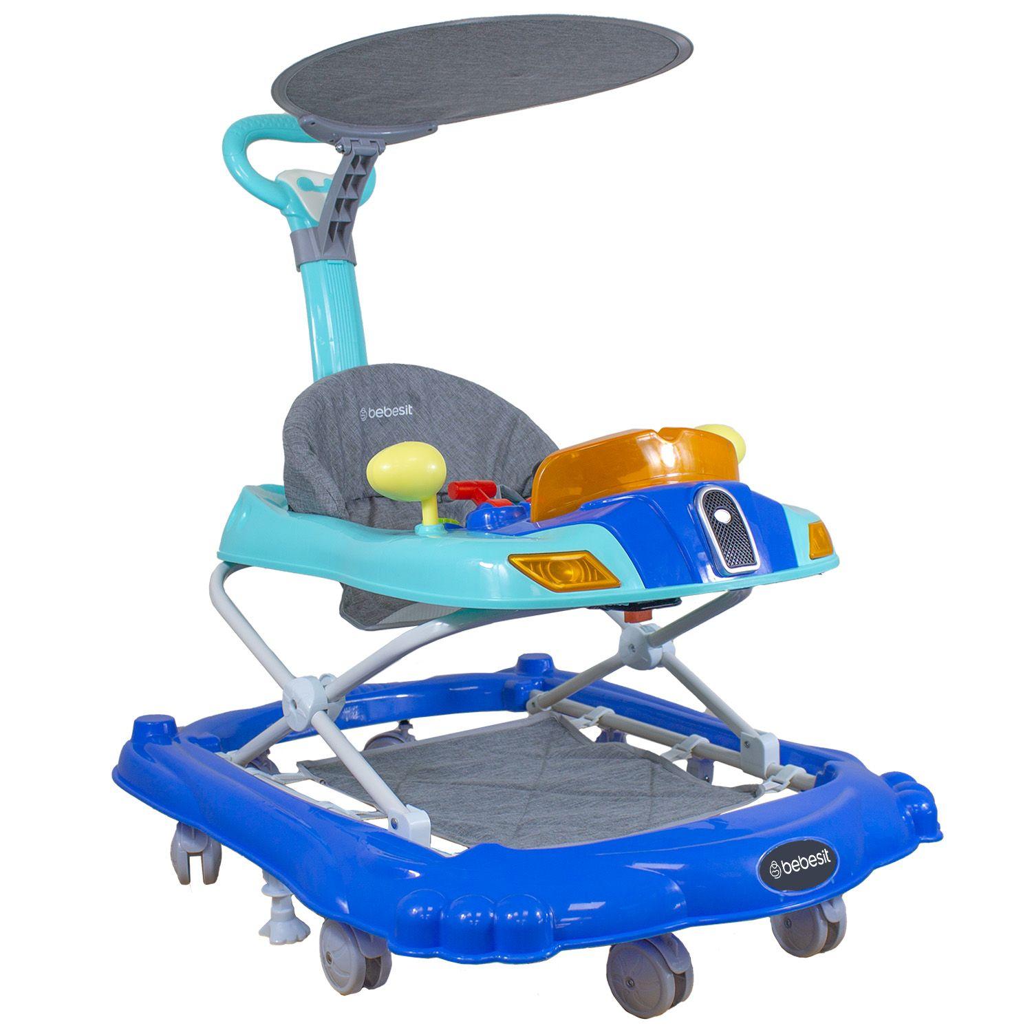 Andador 3 en 1 Discover & Play Azul-0