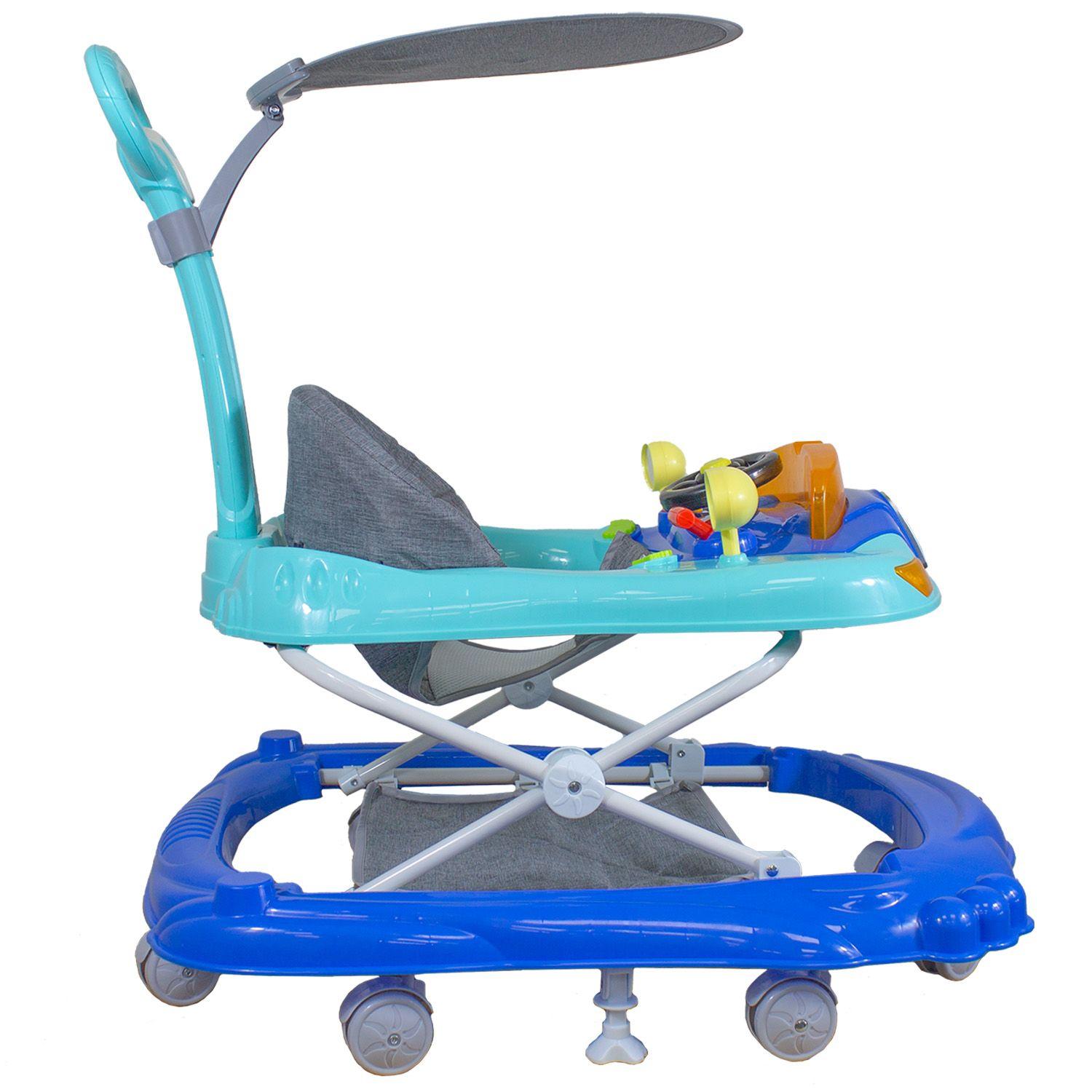 Andador 3 en 1 Discover & Play Azul-2