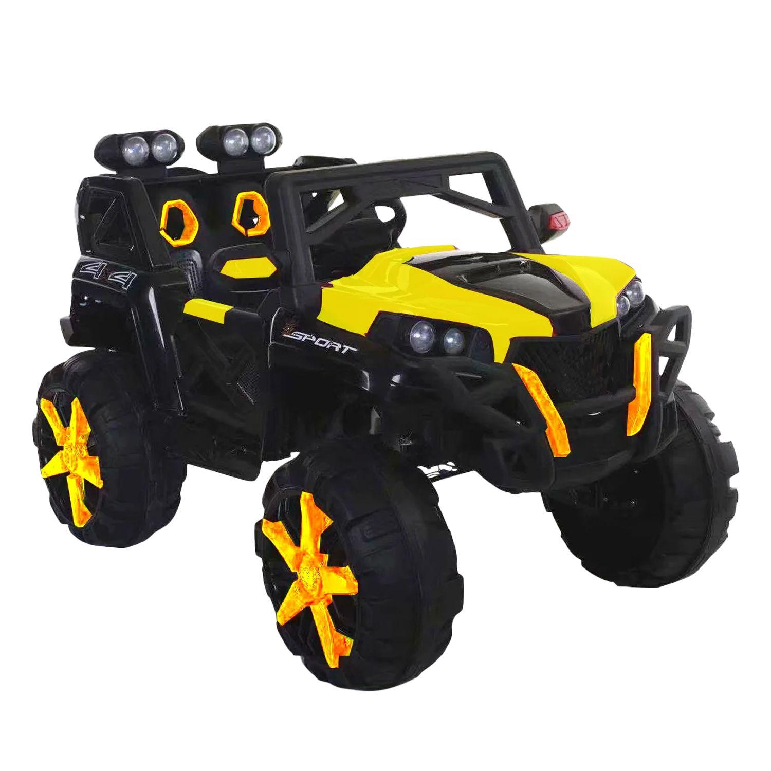 Auto a Batería Jeep All Track Amarillo Bebesit-0