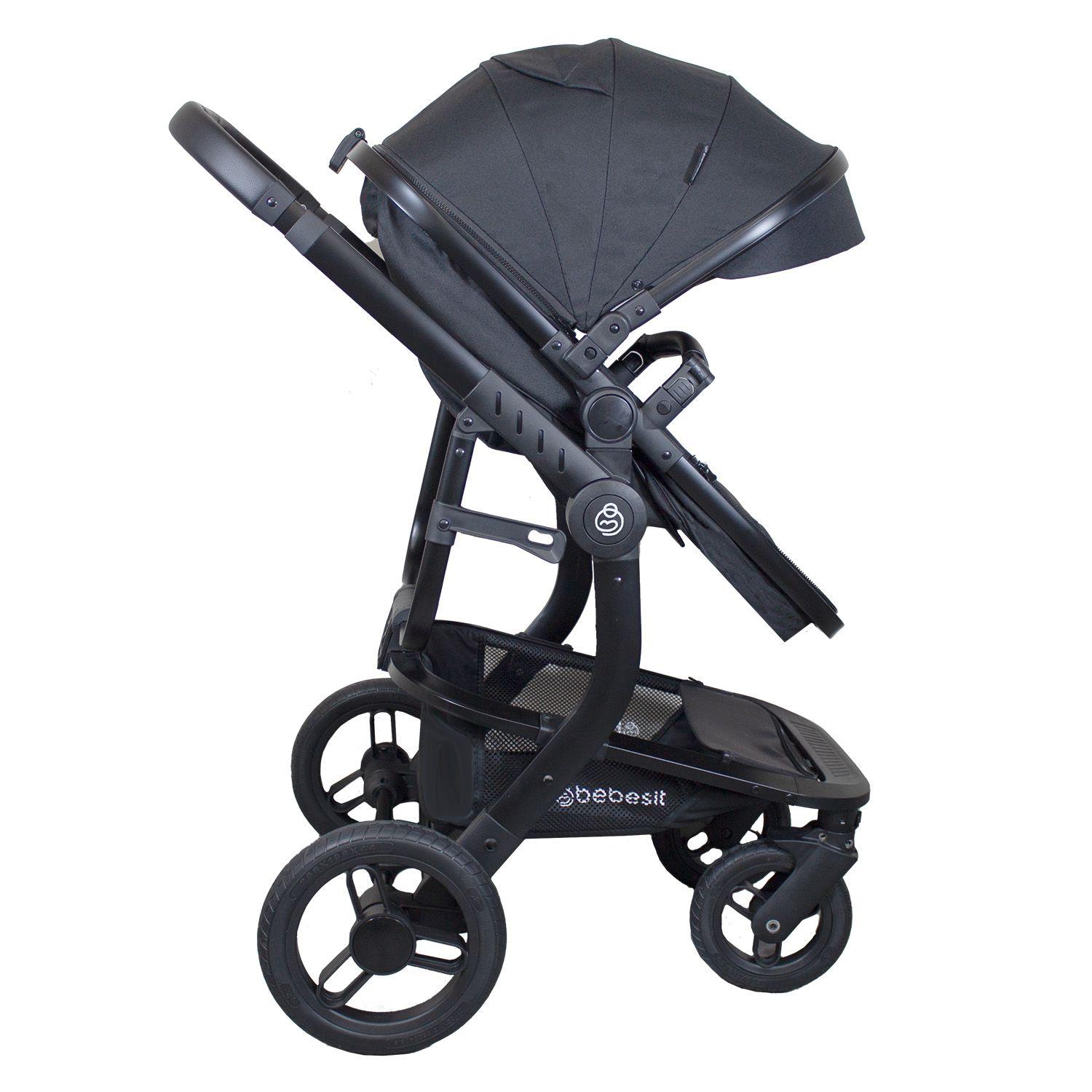 Coche Travel System Taurus Negro-2