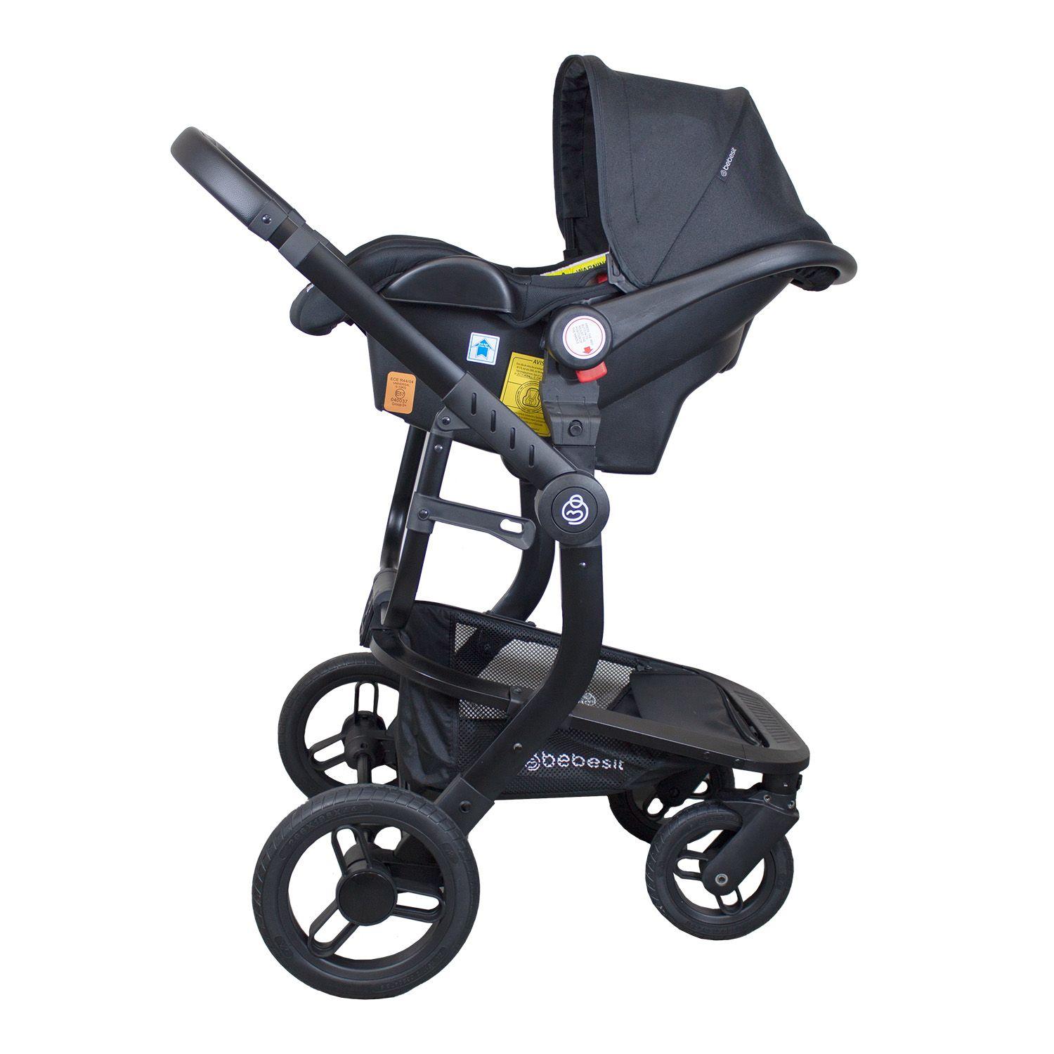 Coche Travel System Taurus Negro-4