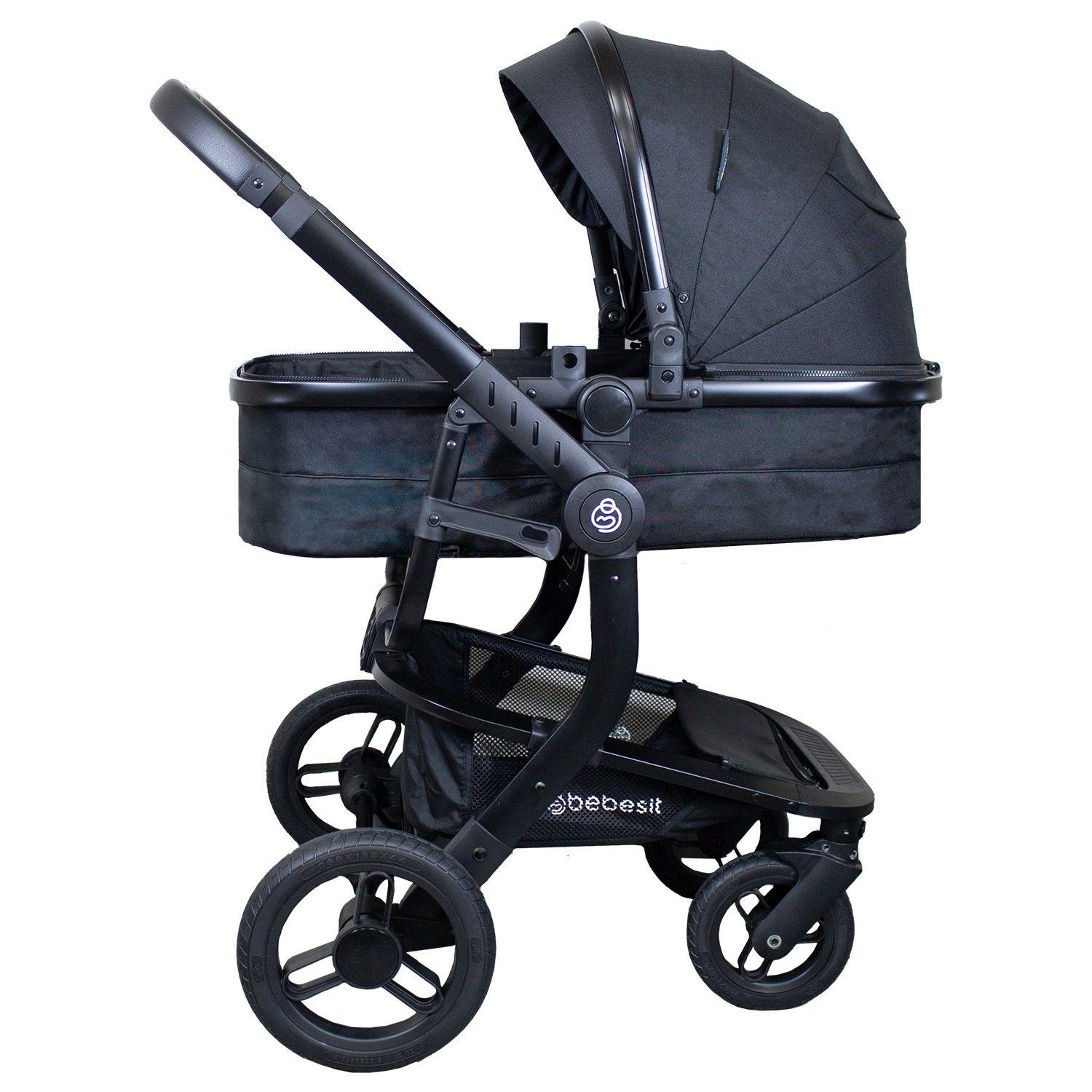 Coche Travel System Taurus Negro-2
