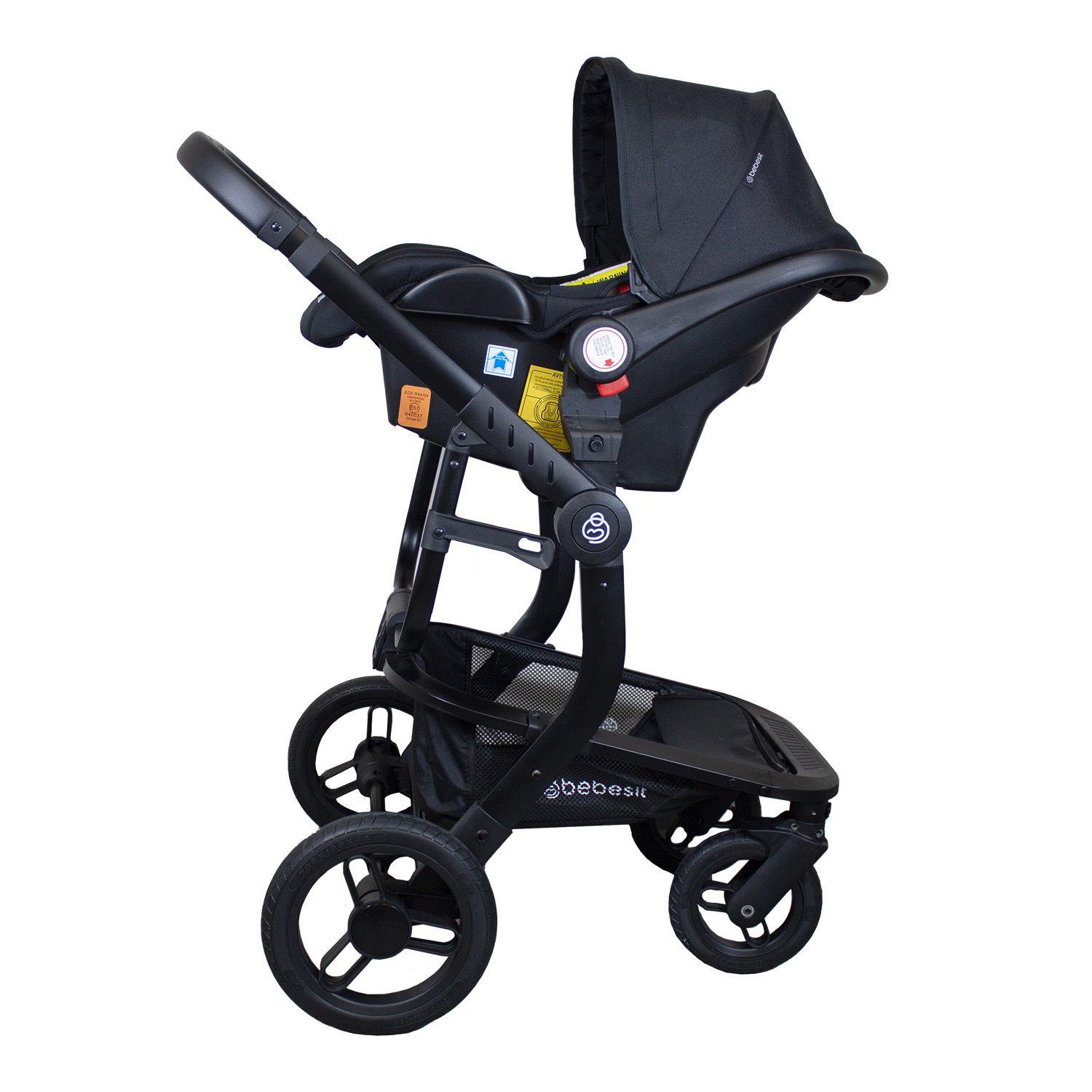 Coche Travel System Taurus Negro-1