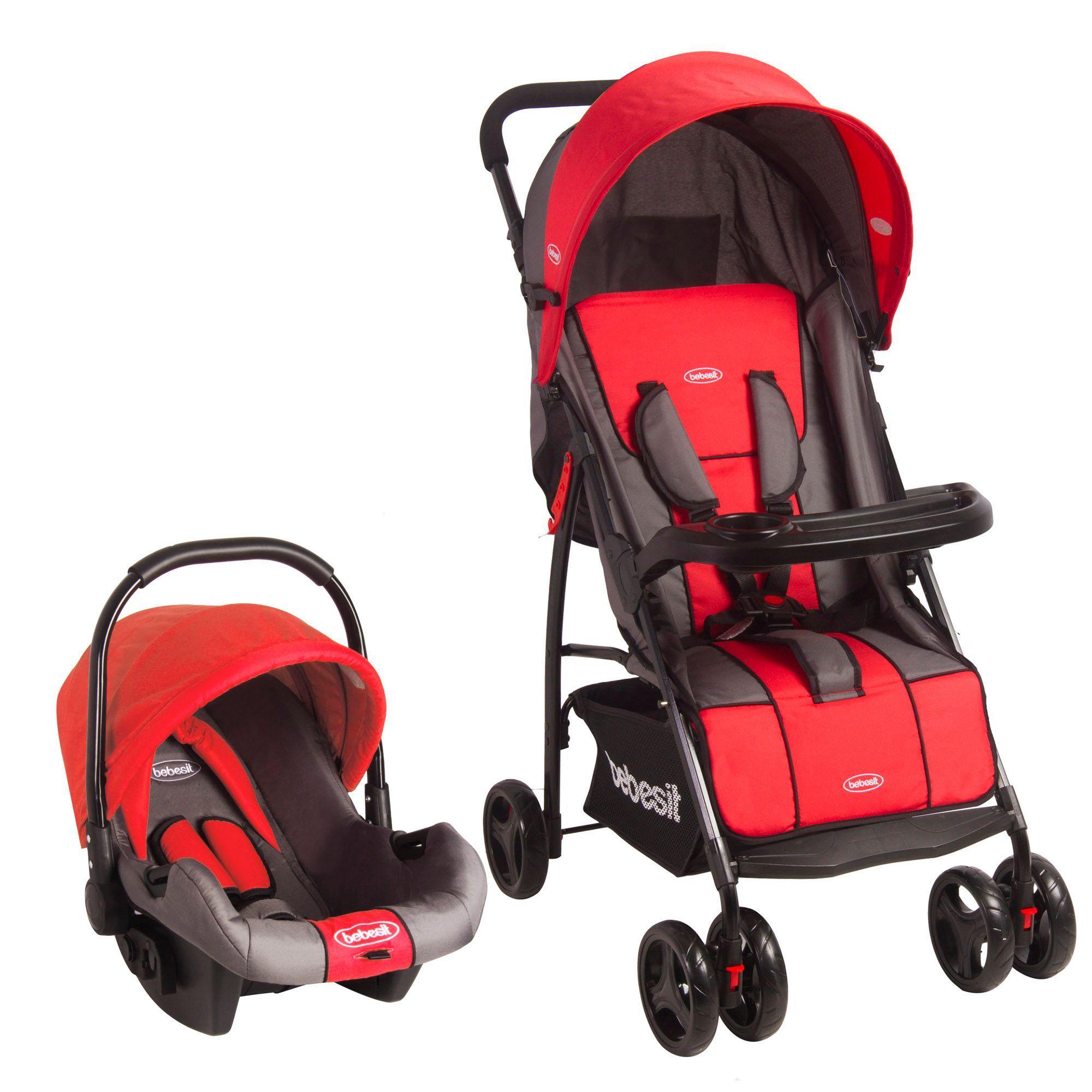 Coche Travel System Summer Rojo-0