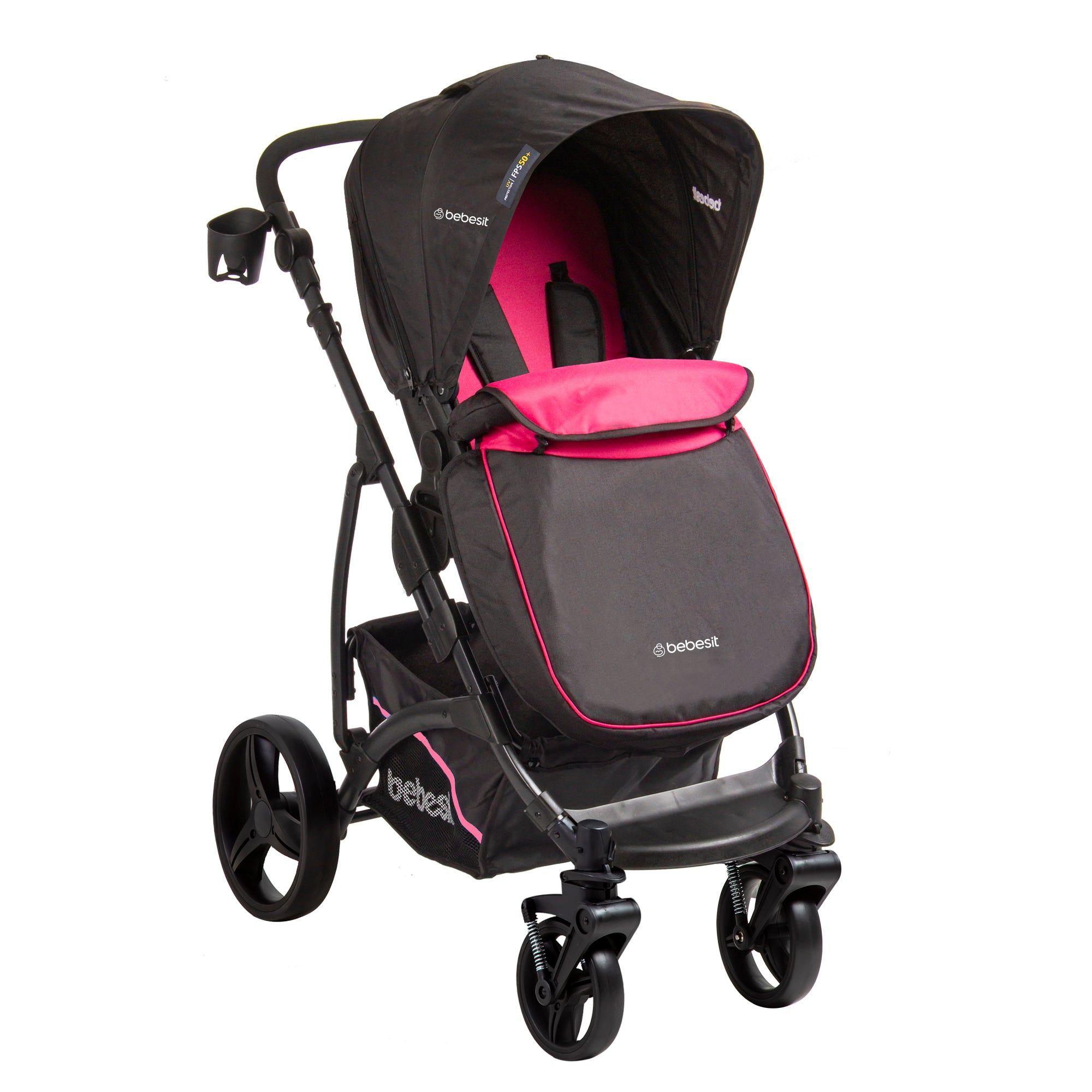 Coche Travel System Explorer Rosado-2