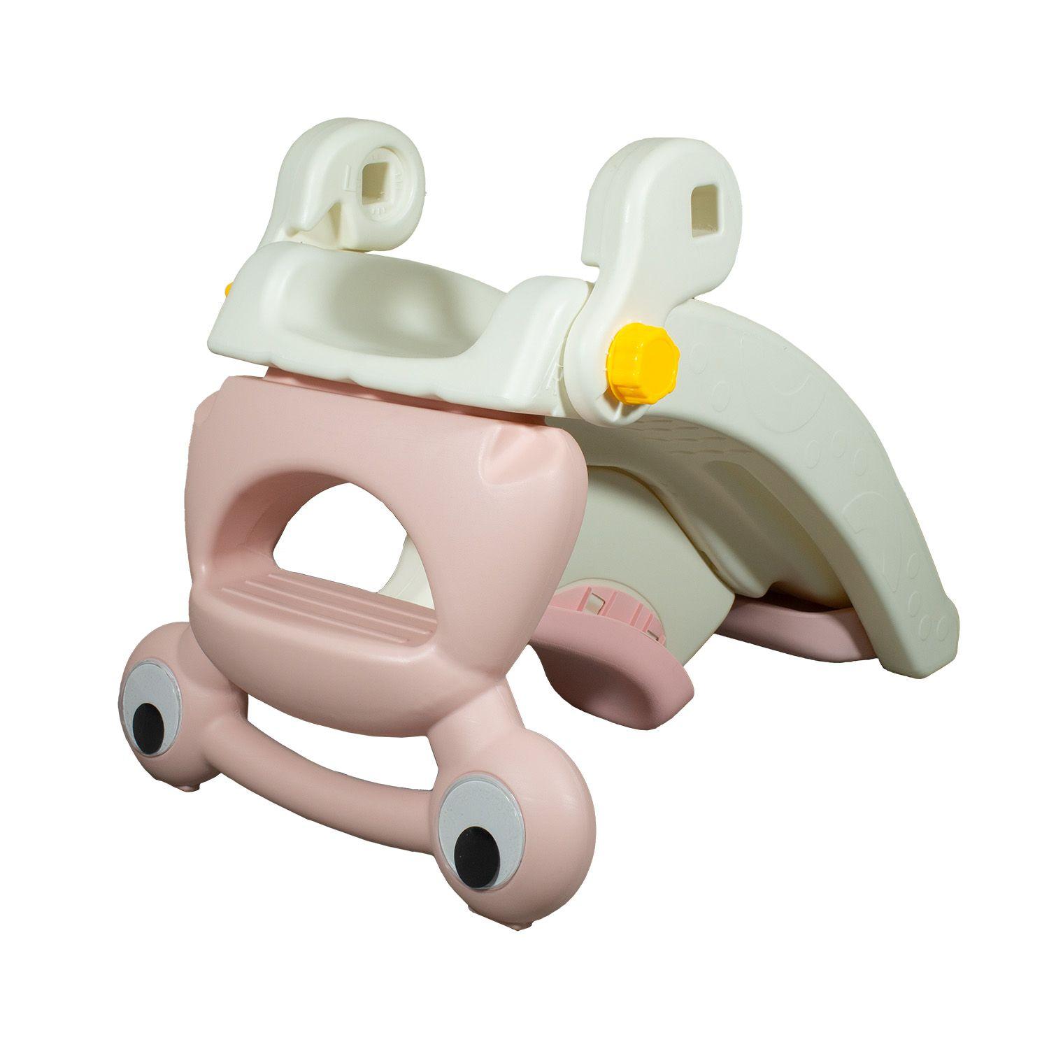 Balancin Resbalin Tobogan  2en1 Rosa-7