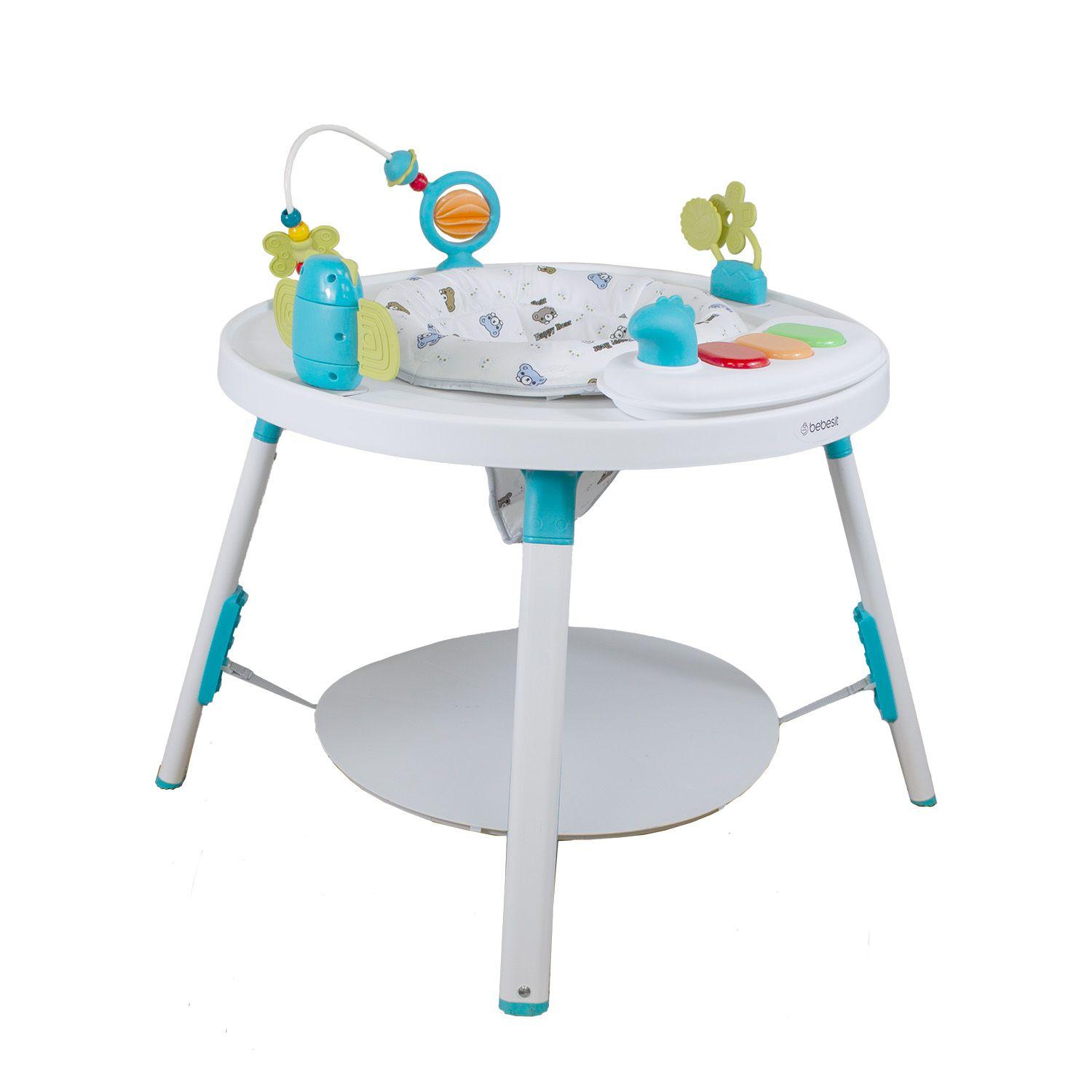 Centro de Actividad 2 en 1 Smart & Bounce Azul Bebesit-0