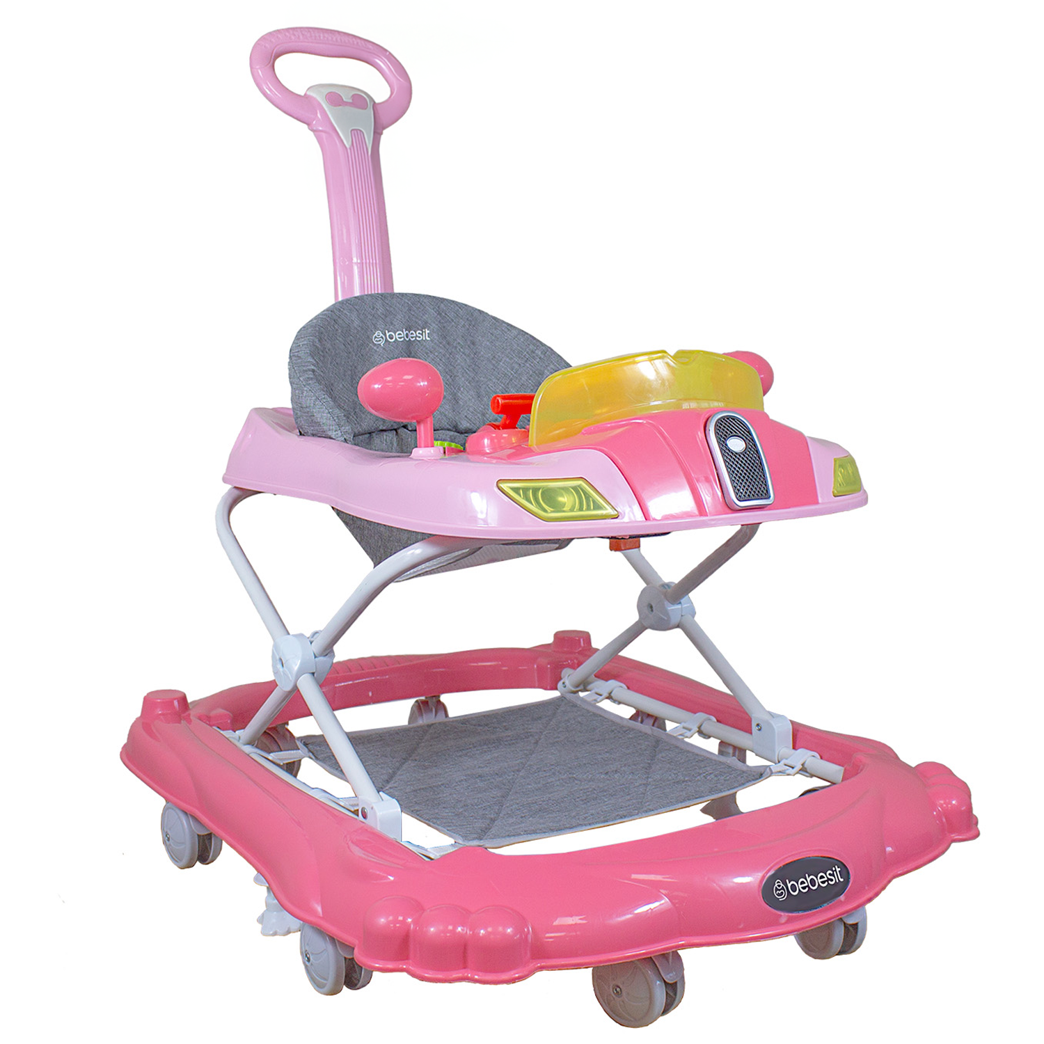Andador 3 en 1 Discover & Play Rosado-1