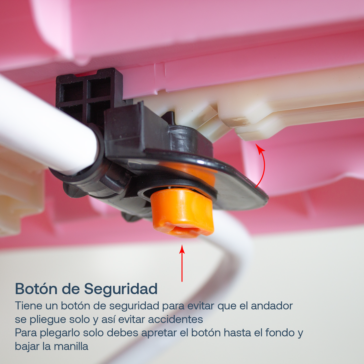Andador 3 en 1 Discover & Play Rosado-5
